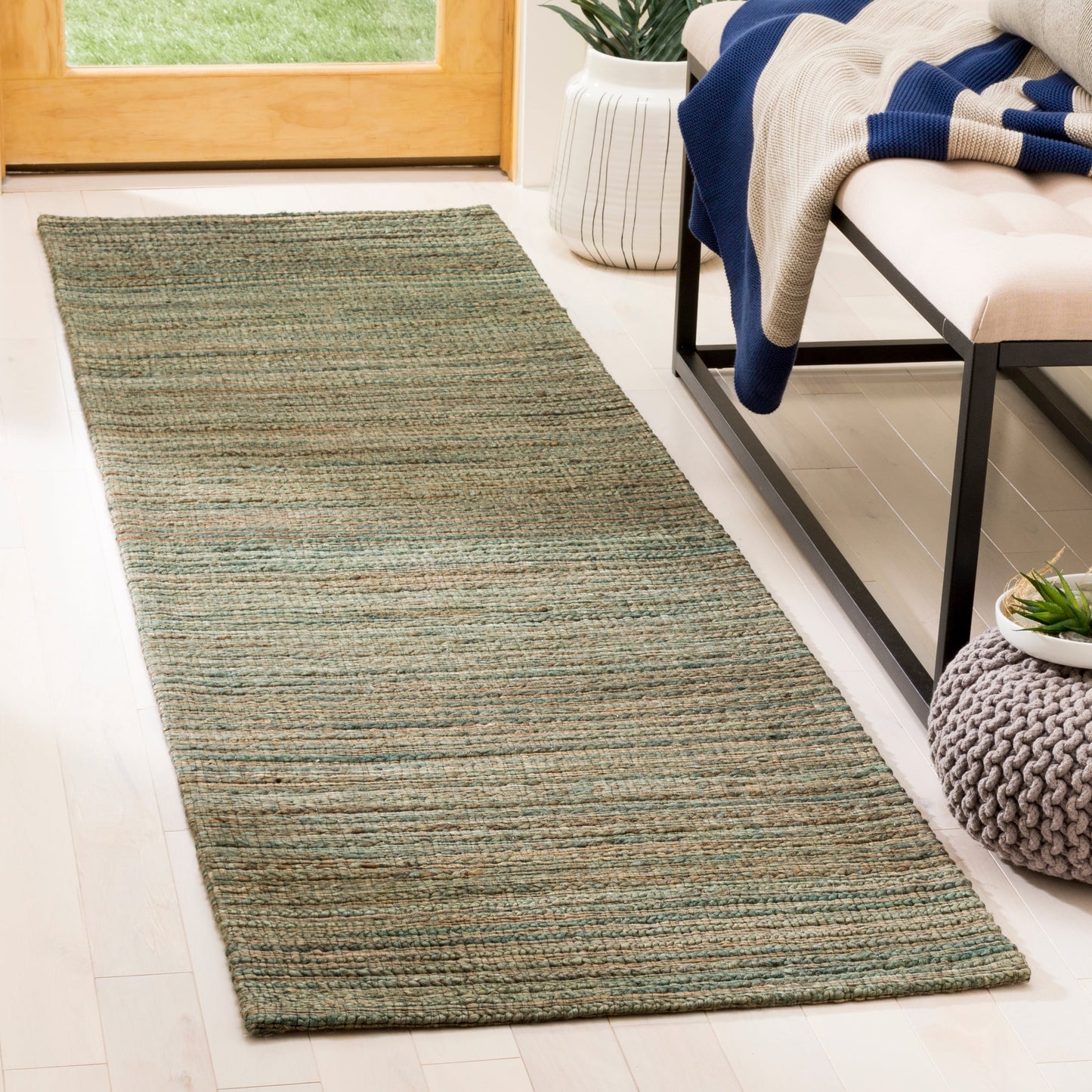 Tapis côtier en jute Snezanka de Cape Cod fait main SAFAVIEH