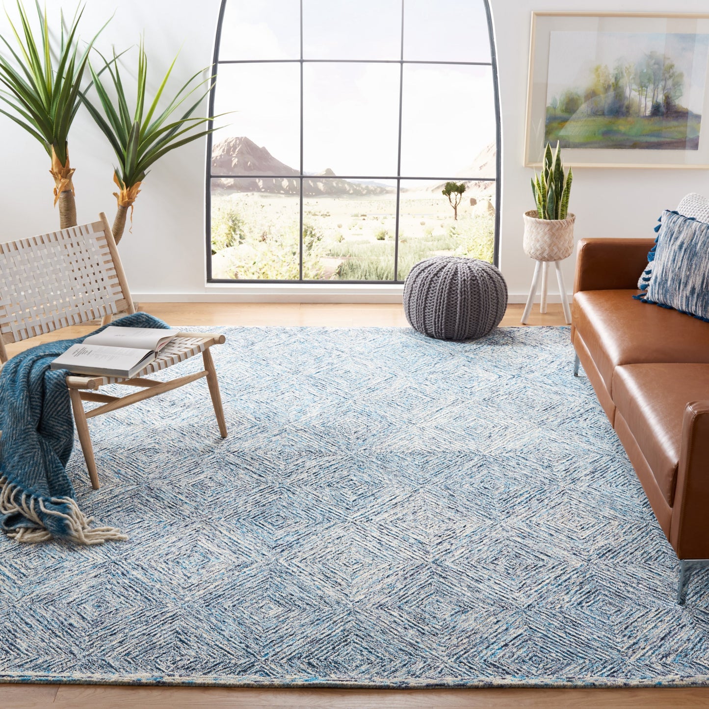 Tapis contemporain en laine fait main SAFAVIEH Capri Blathnaid