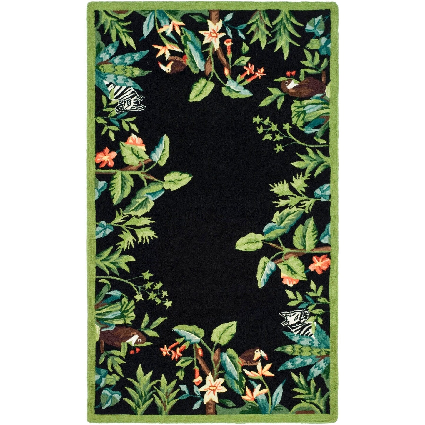 Tapis en laine fait main Chelsea Margrieta de style campagnard français SAFAVIEH