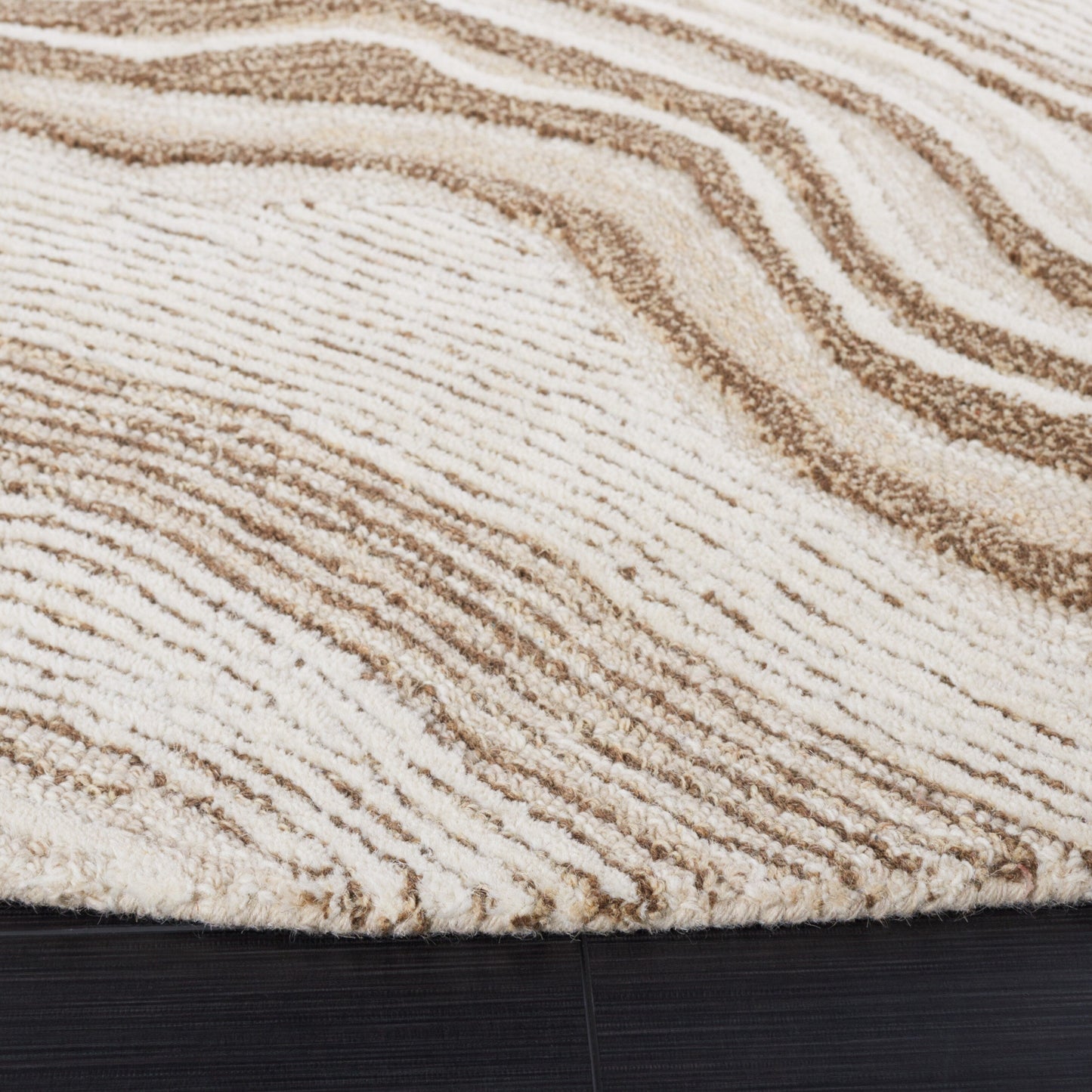 Tapis en laine abstrait moderne Klari de Fifth Avenue fait main SAFAVIEH