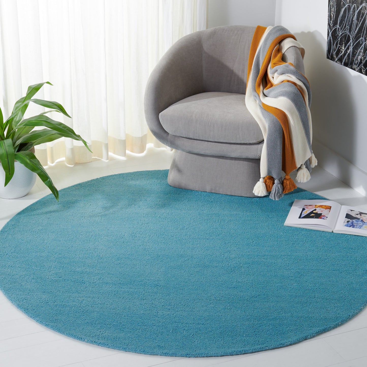 Tapis moderne en laine tissée à la main Himalaya SAFAVIEH