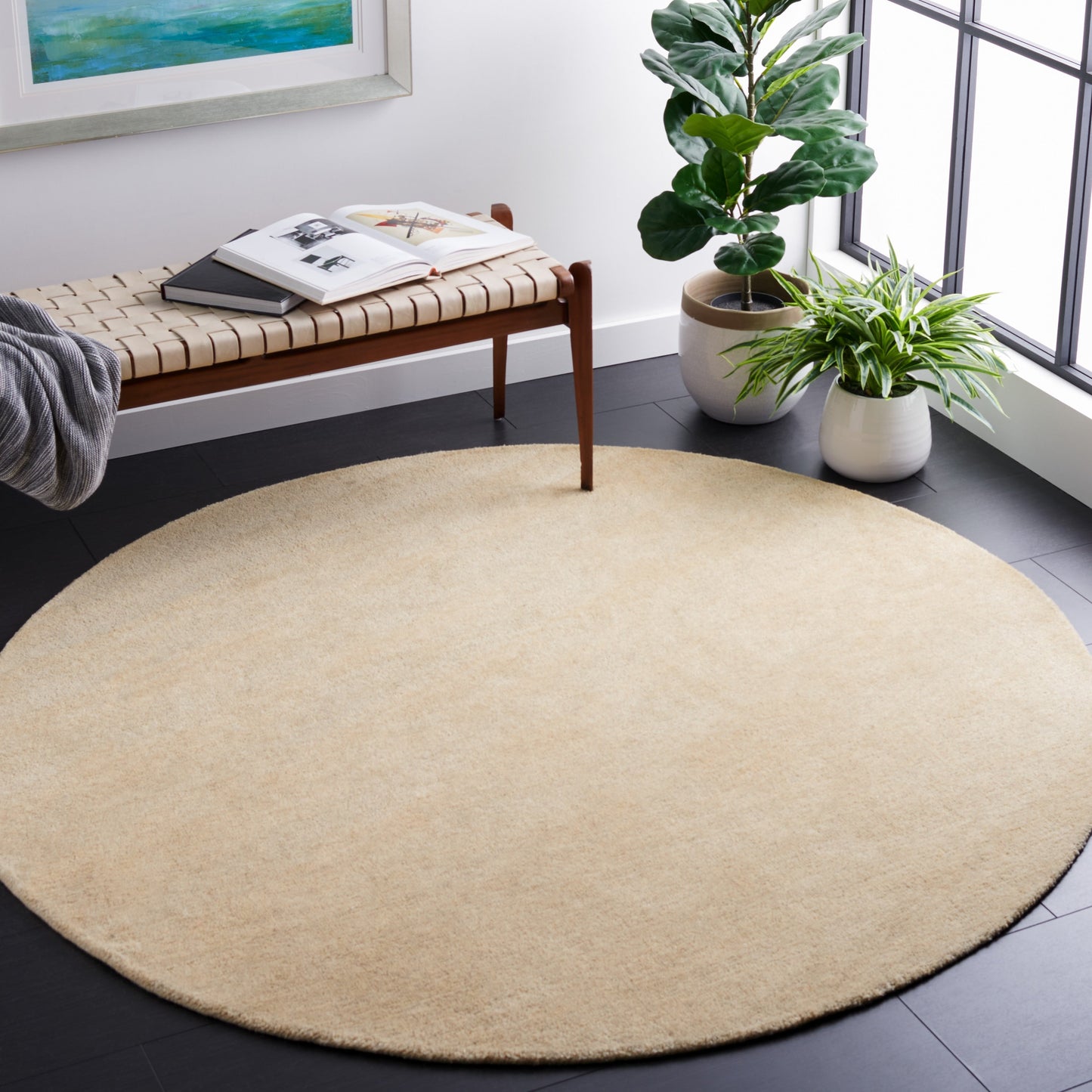 Tapis moderne en laine tissée à la main Himalaya SAFAVIEH
