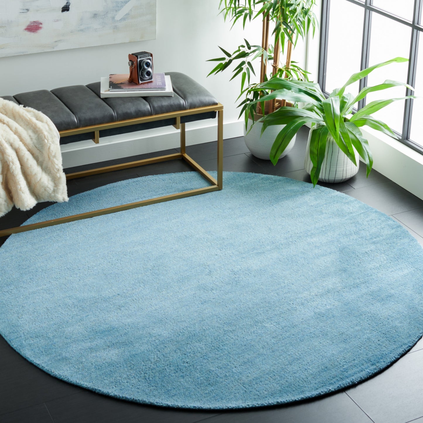 Tapis moderne en laine tissée à la main Himalaya SAFAVIEH