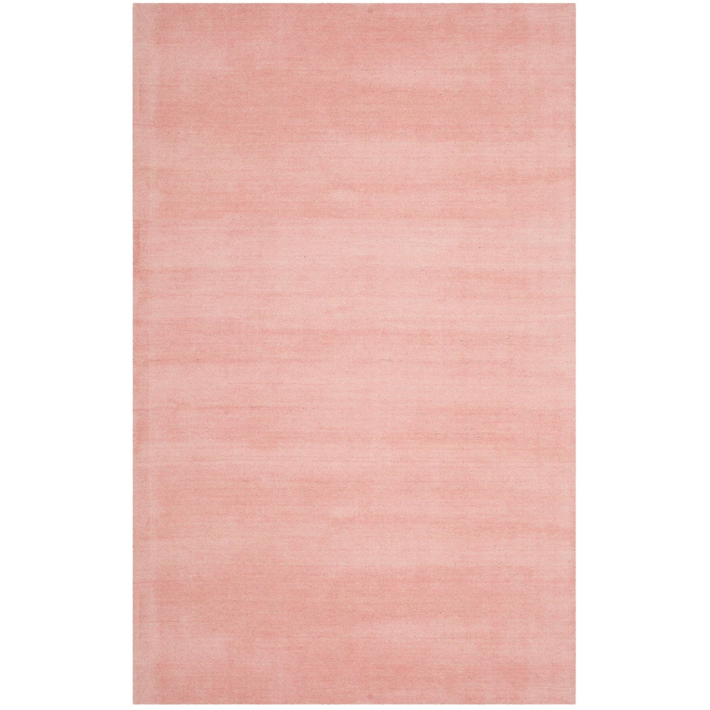 Tapis moderne en laine fait main SAFAVIEH avec bordure en palmier de l'Himalaya