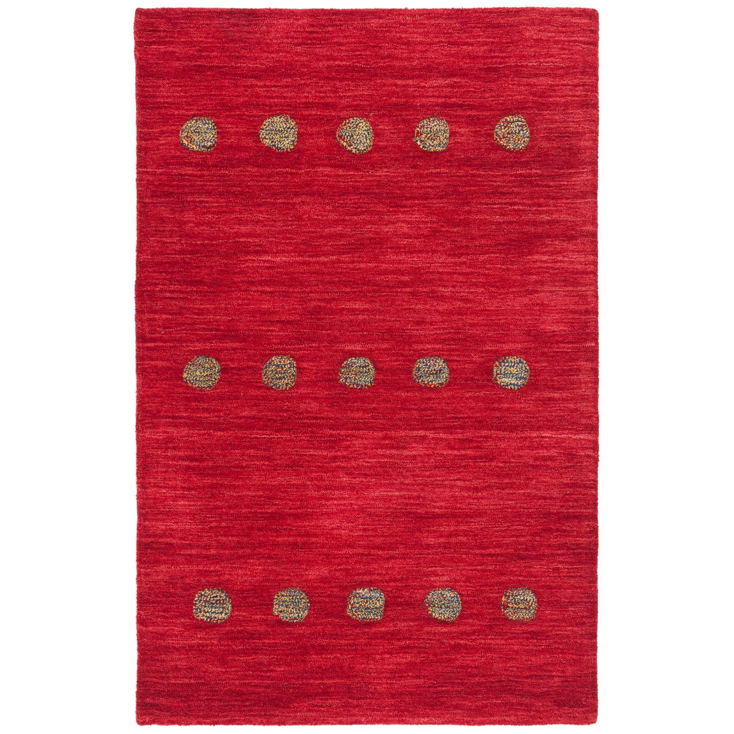 Tapis moderne en laine fait main SAFAVIEH Himalaya Poppy Glossary