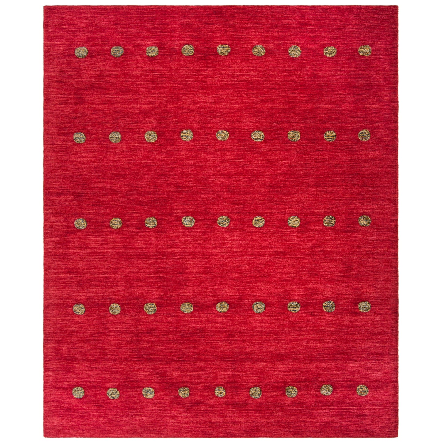 Tapis moderne en laine fait main SAFAVIEH Himalaya Poppy Glossary