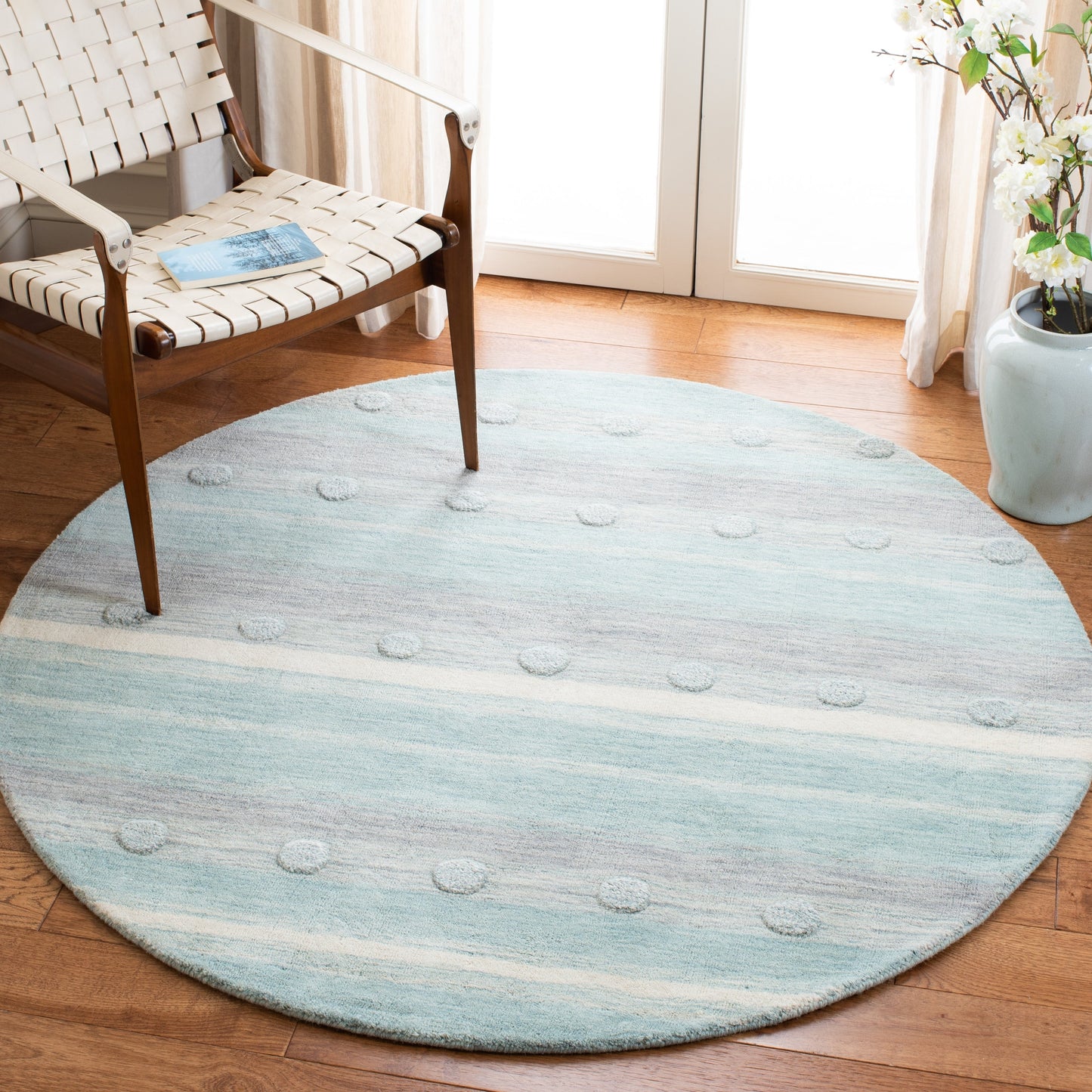 Tapis en laine Kayli fait main pour enfants SAFAVIEH