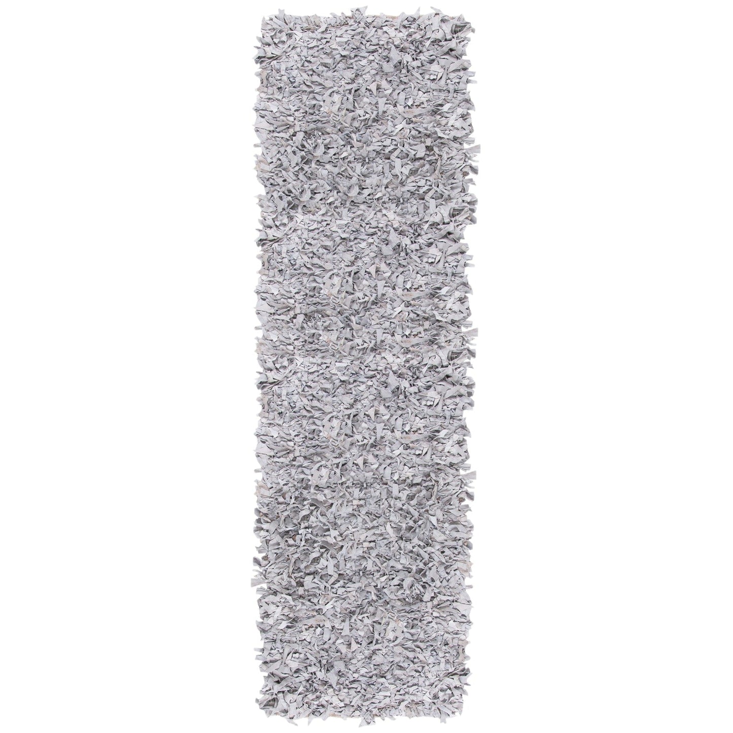 Tapis décoratif moderne en cuir fait main SAFAVIEH Shag Doinita