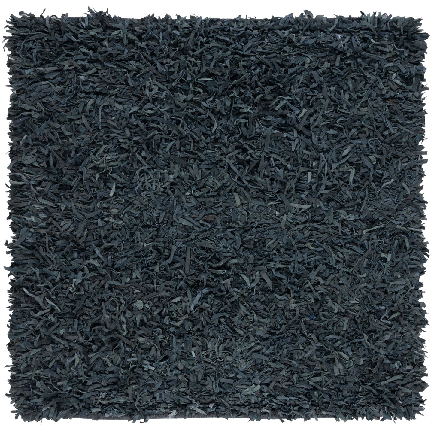 Tapis décoratif moderne en cuir fait main SAFAVIEH Shag Doinita