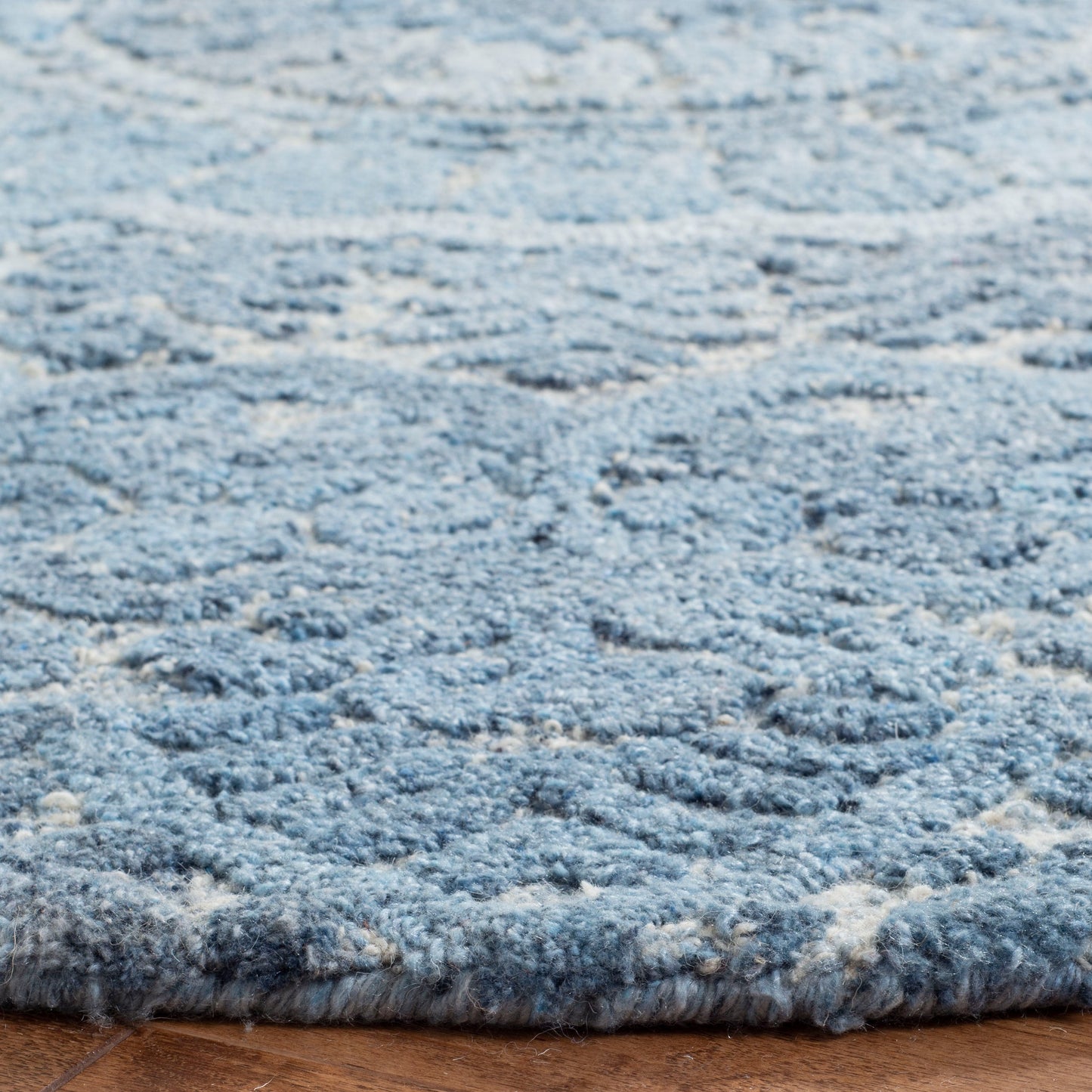 SAFAVIEH Tapis en laine à médaillon moderne Carlijn fait à la main