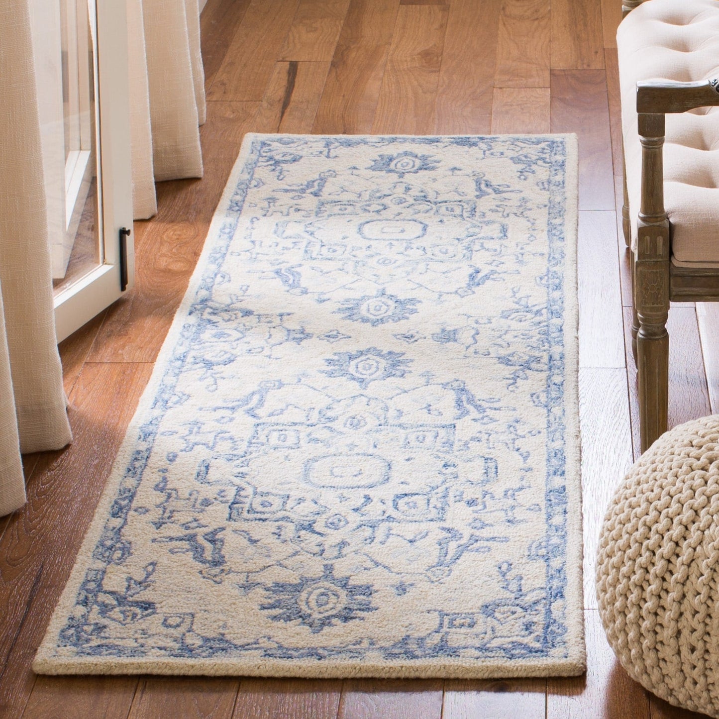 Tapis en laine à micro-boucles Gulseven fait main SAFAVIEH