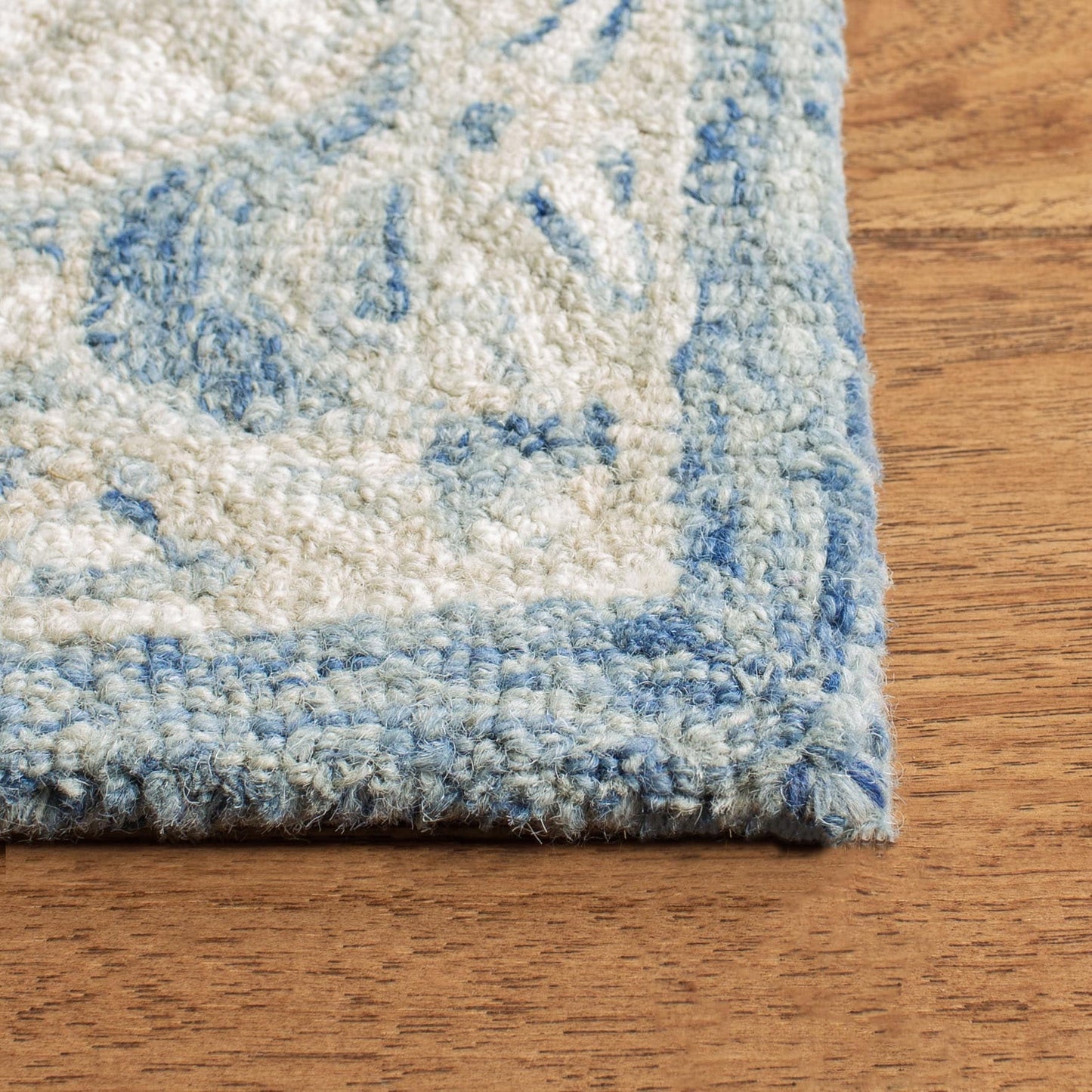 Tapis en laine à micro-boucles Gulseven fait main SAFAVIEH