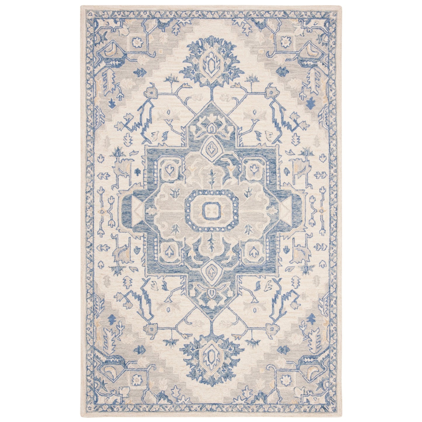 Tapis en laine à micro-boucles Gulseven fait main SAFAVIEH