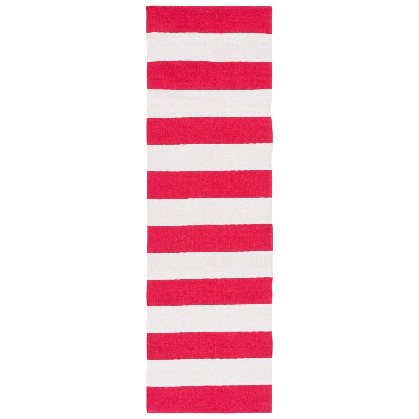 Tapis tissé plat en coton à rayures Montauk Geltrude fait main SAFAVIEH