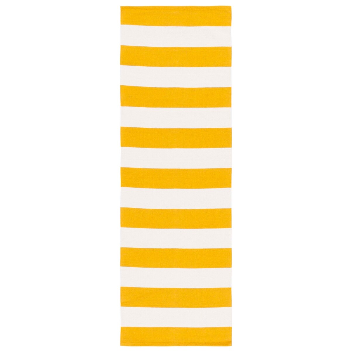 Tapis tissé plat en coton à rayures Montauk Geltrude fait main SAFAVIEH