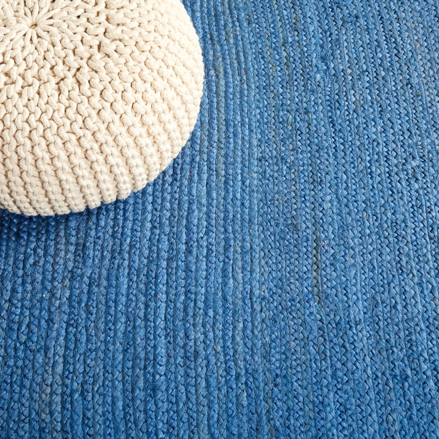 Tapis rond en jute fait main en fibres naturelles Jolette avec bordure SAFAVIEH