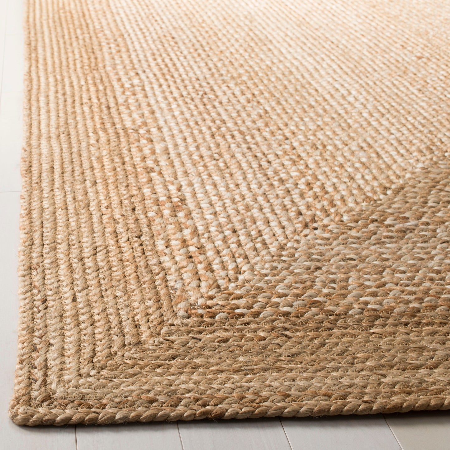 Tapis en jute Ronette fait main en fibres naturelles SAFAVIEH