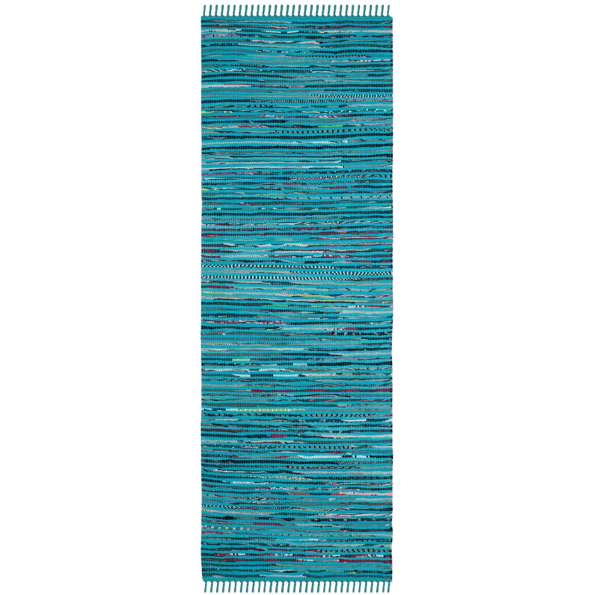 Tapis en coton à rayures Litzy fait main SAFAVIEH