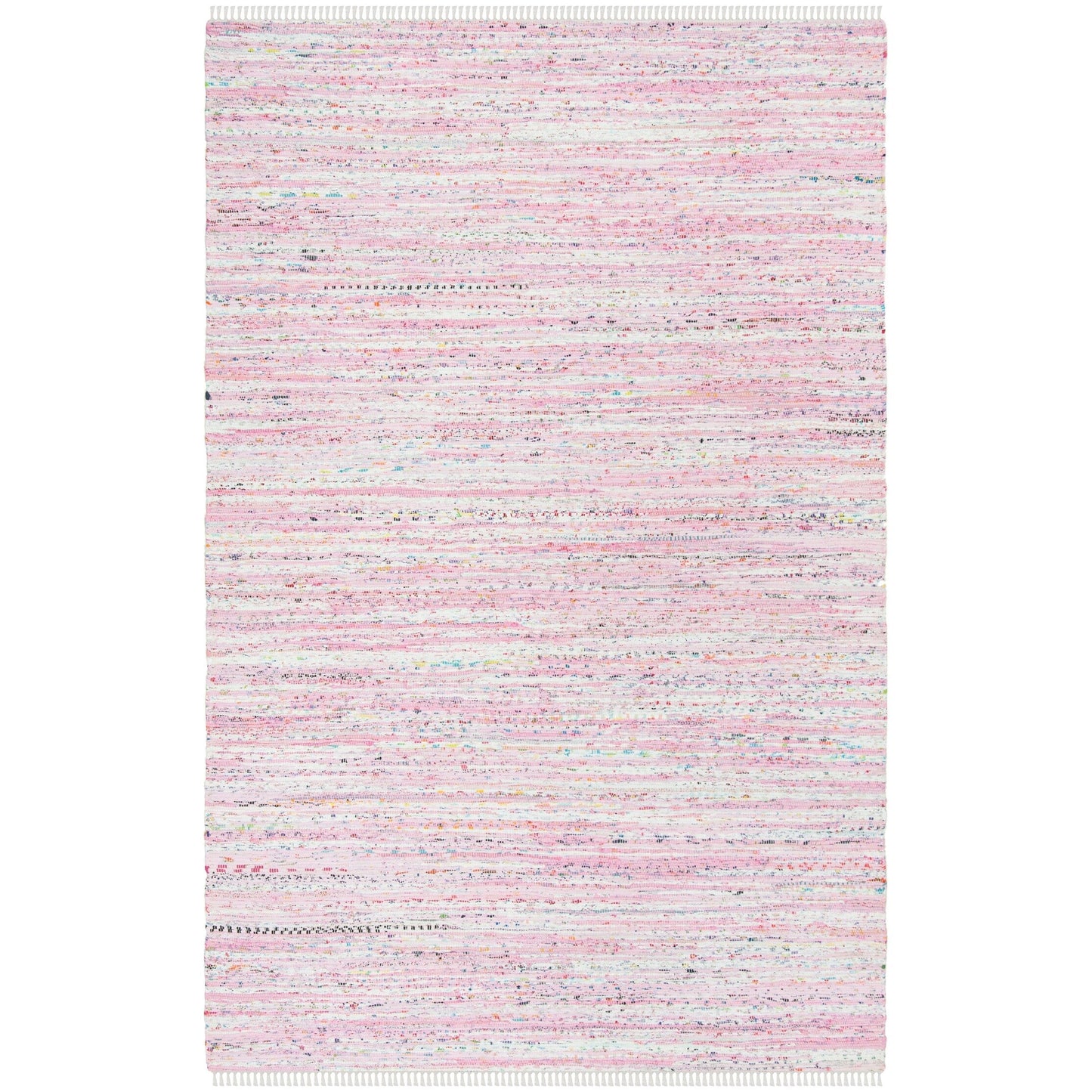 Tapis en coton à rayures Litzy fait main SAFAVIEH
