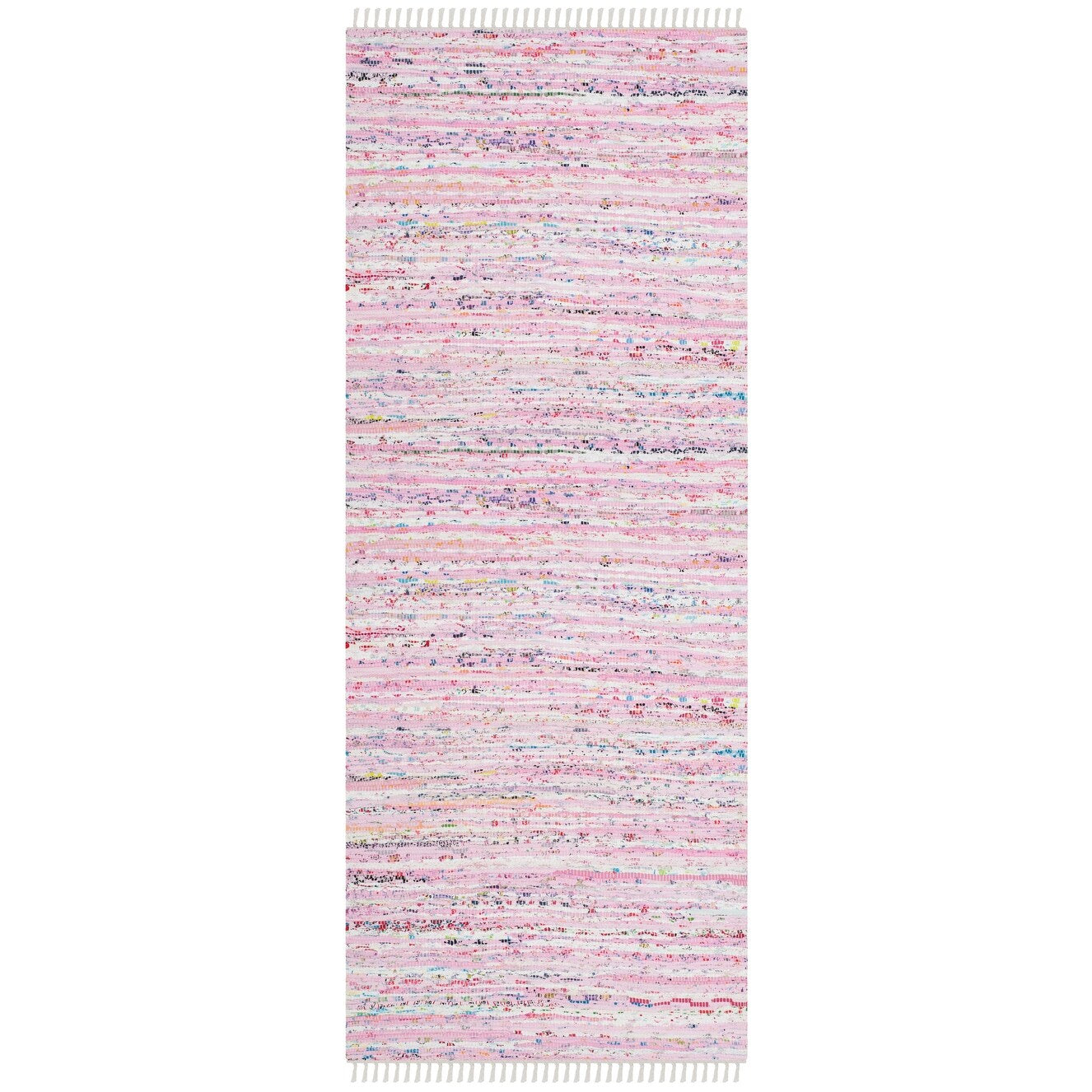 Tapis en coton à rayures Litzy fait main SAFAVIEH