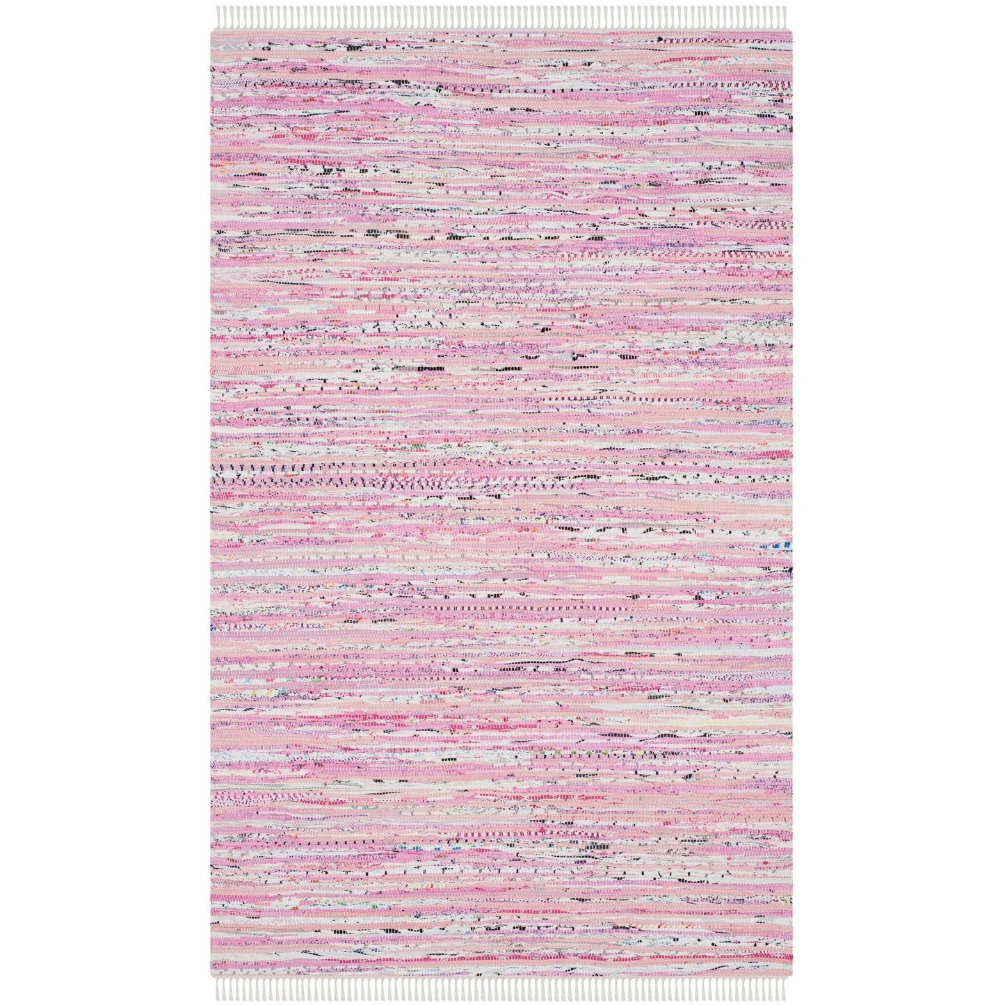 Tapis en coton à rayures Litzy fait main SAFAVIEH