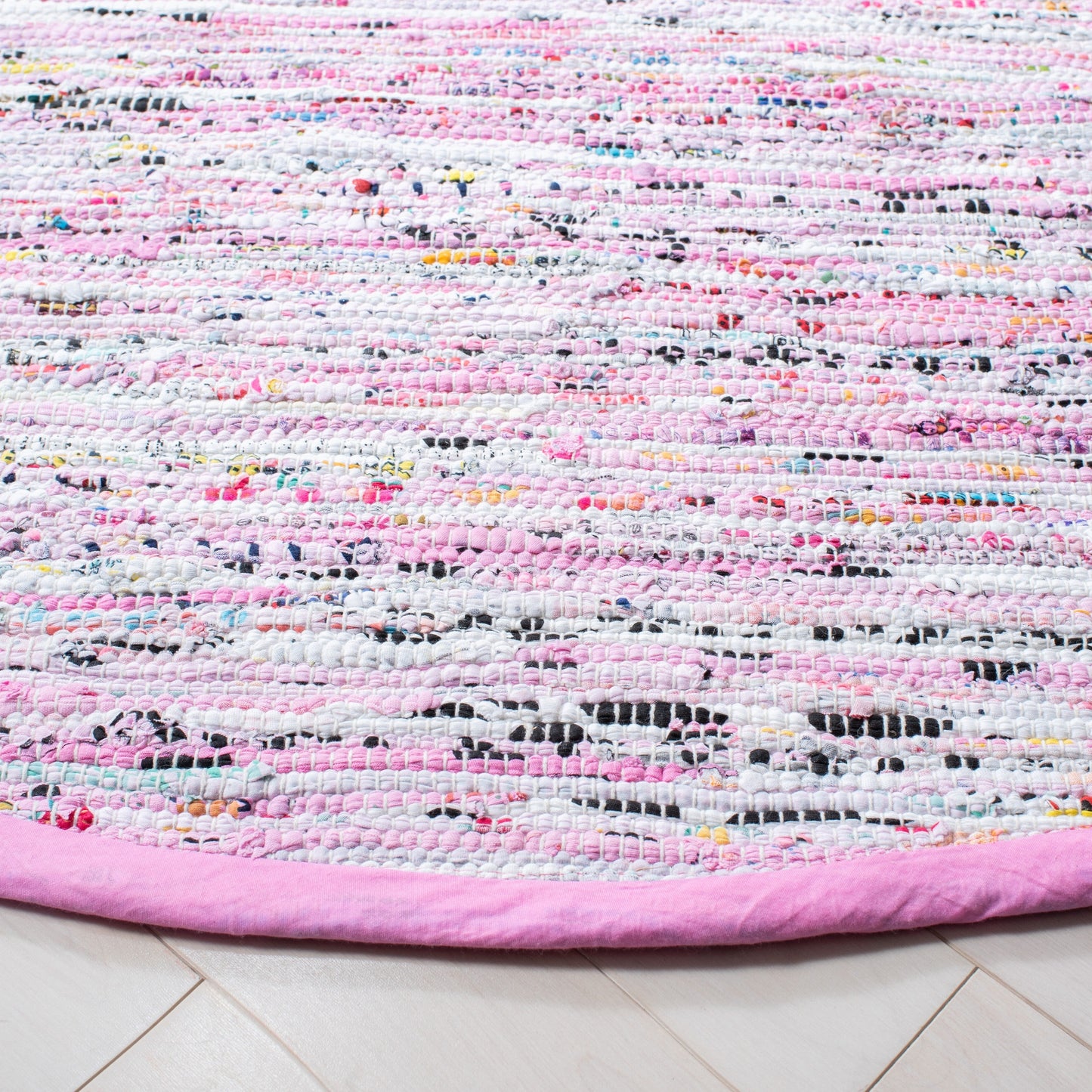 Tapis en coton à rayures Litzy fait main SAFAVIEH