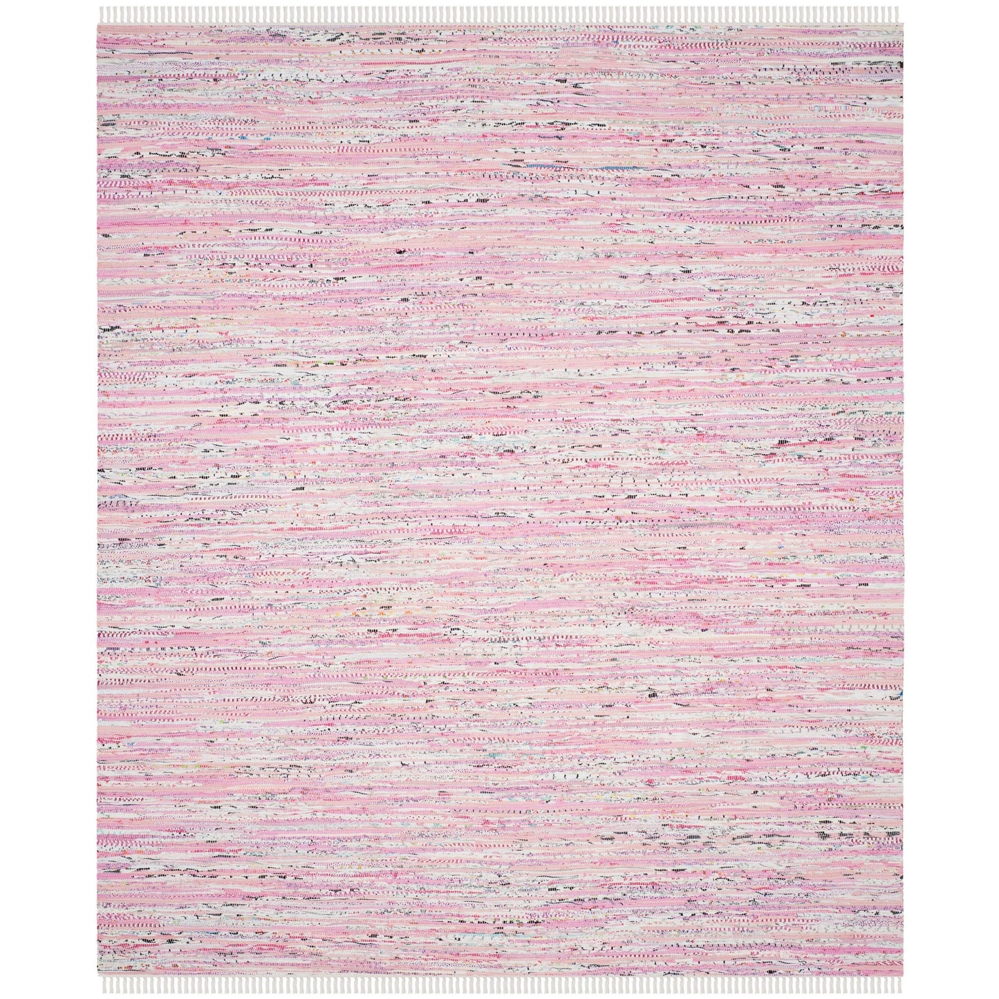 Tapis en coton à rayures Litzy fait main SAFAVIEH