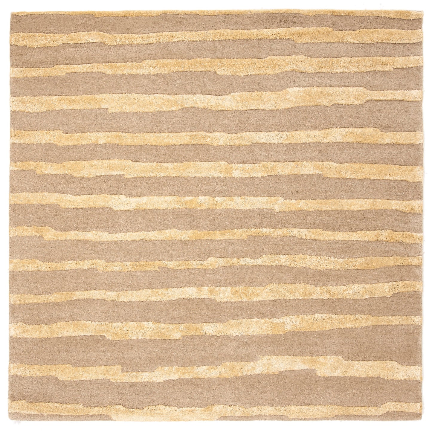 Tapis en laine NZ Soho Kikue Stripes fait main SAFAVIEH