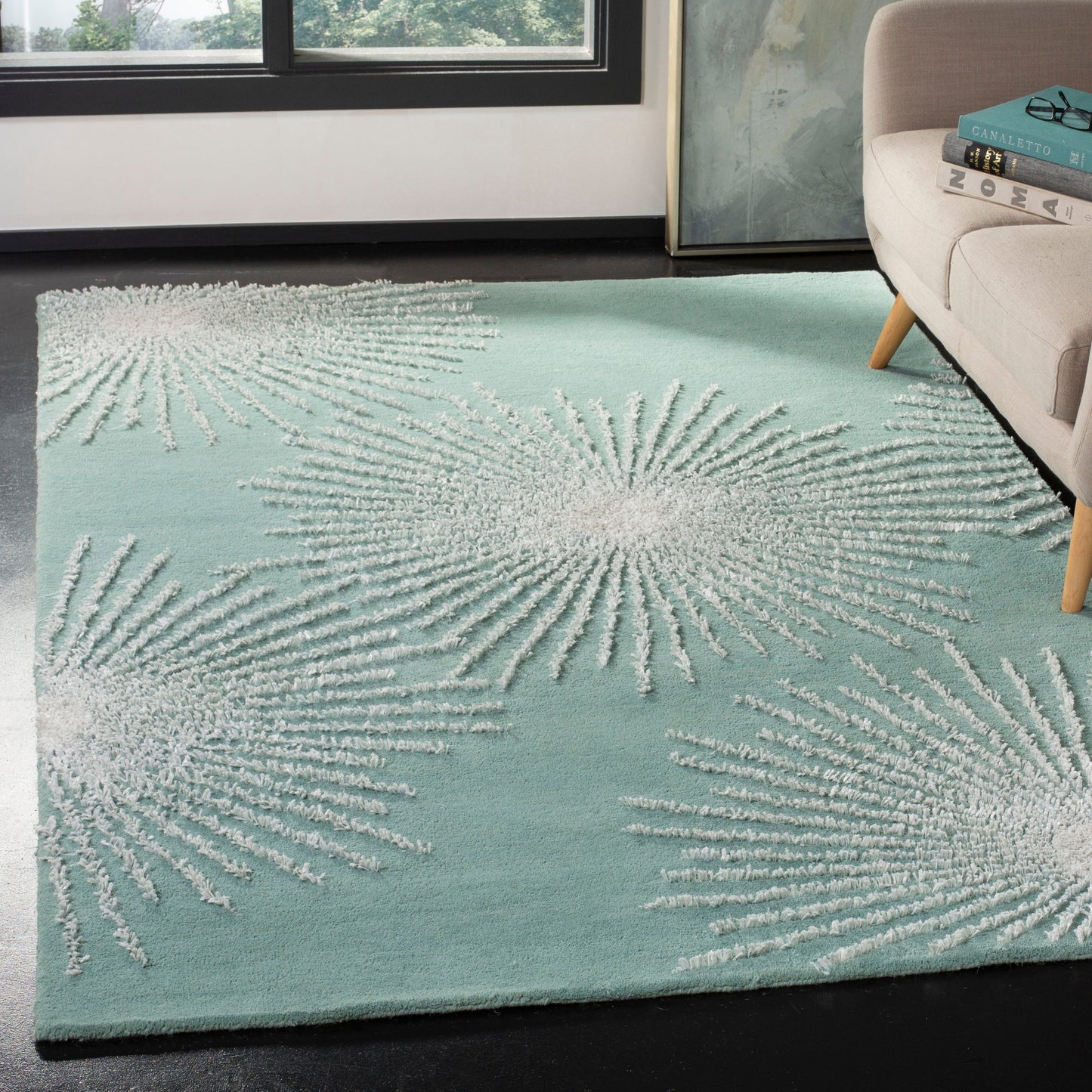 Tapis en laine de Nouvelle-Zélande fait main SAFAVIEH Soho Sade