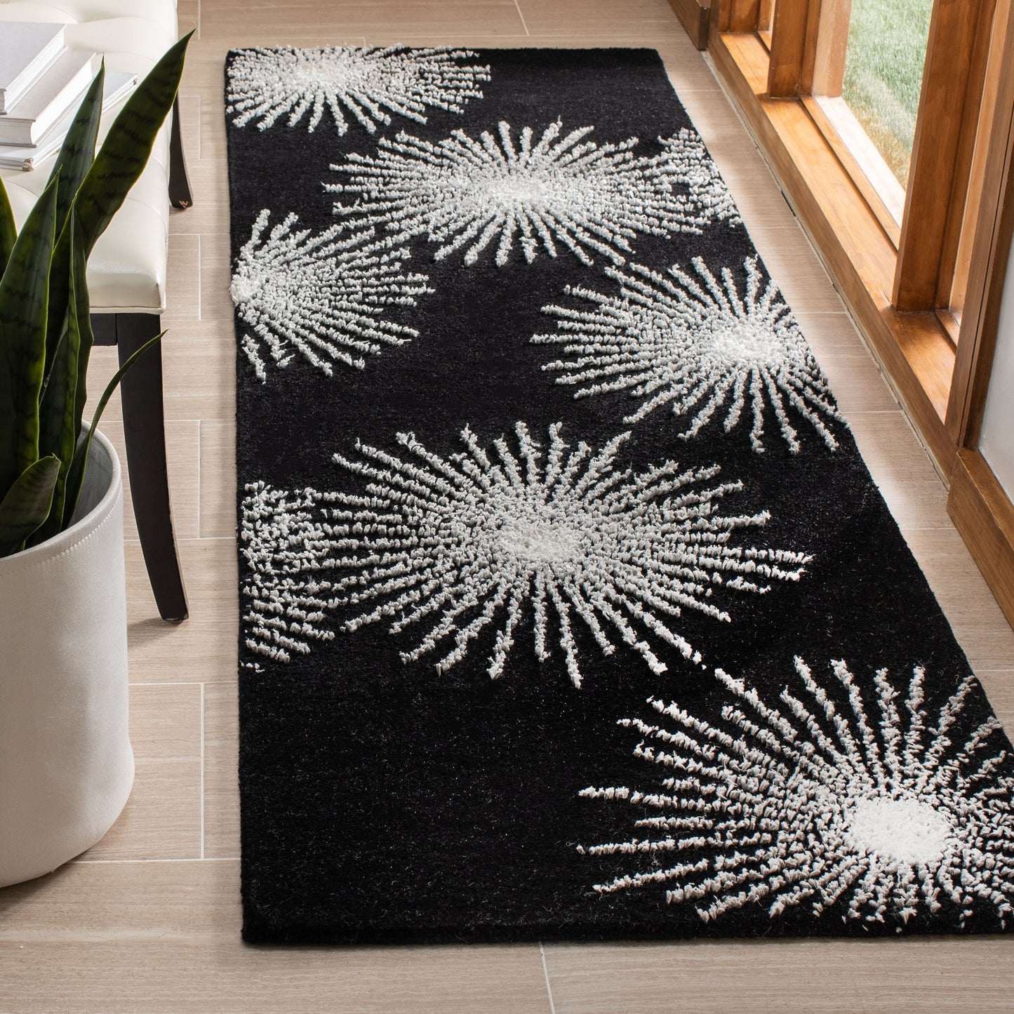 Tapis en laine de Nouvelle-Zélande fait main SAFAVIEH Soho Sade