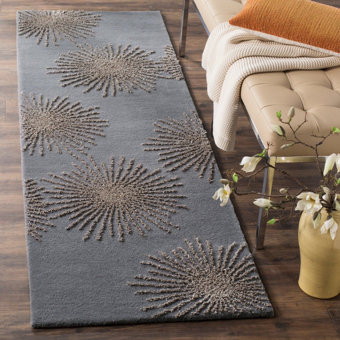 Tapis en laine de Nouvelle-Zélande fait main SAFAVIEH Soho Sade