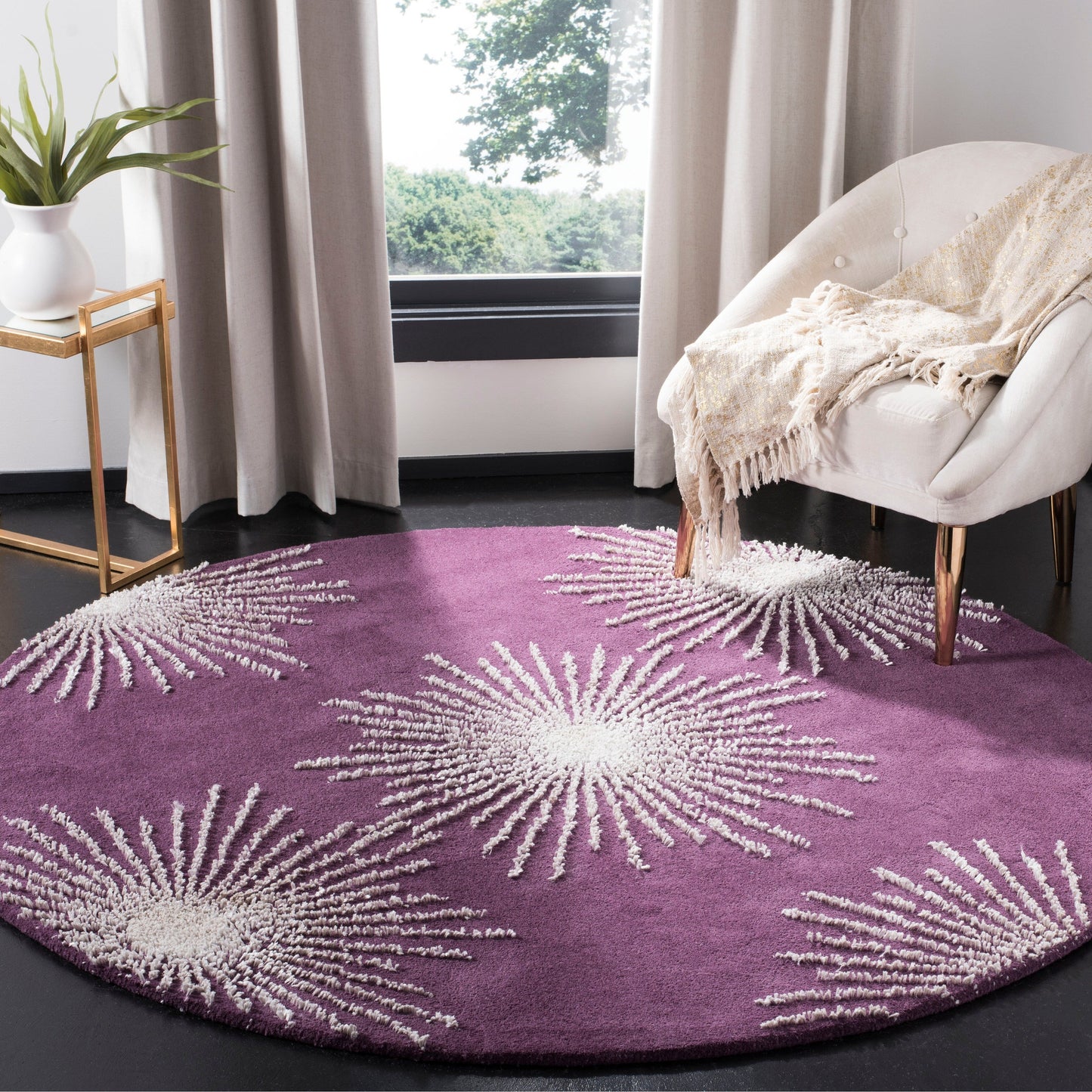 Tapis en laine de Nouvelle-Zélande fait main SAFAVIEH Soho Sade