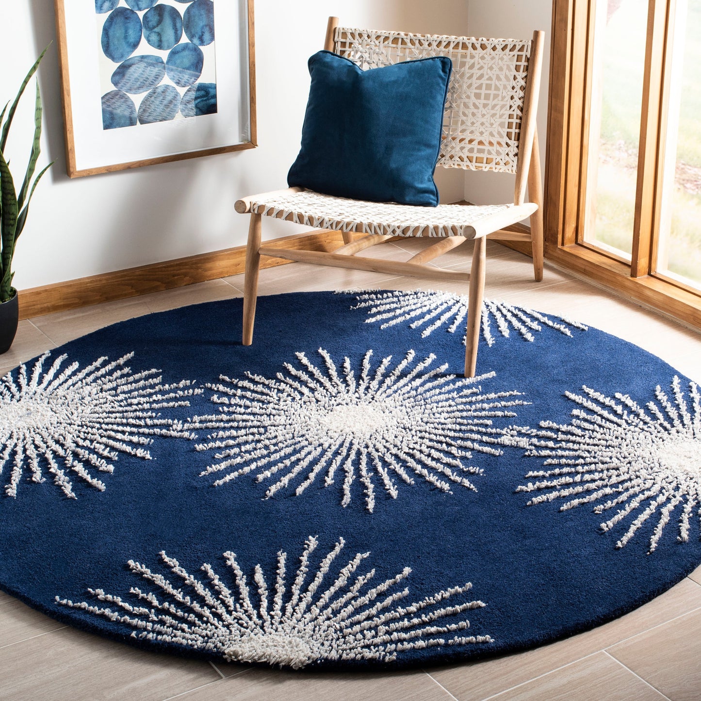 Tapis en laine de Nouvelle-Zélande fait main SAFAVIEH Soho Sade