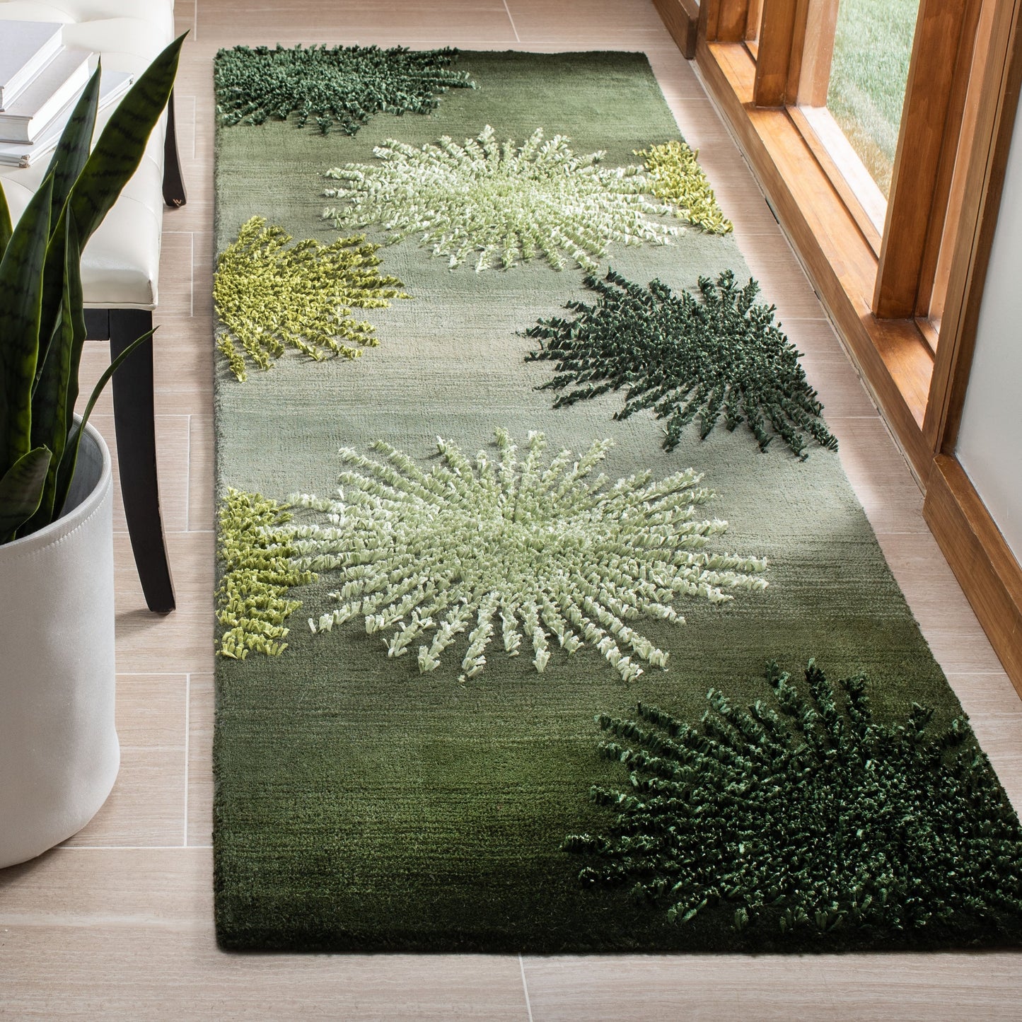 Tapis en laine de Nouvelle-Zélande fait main SAFAVIEH Soho Sade