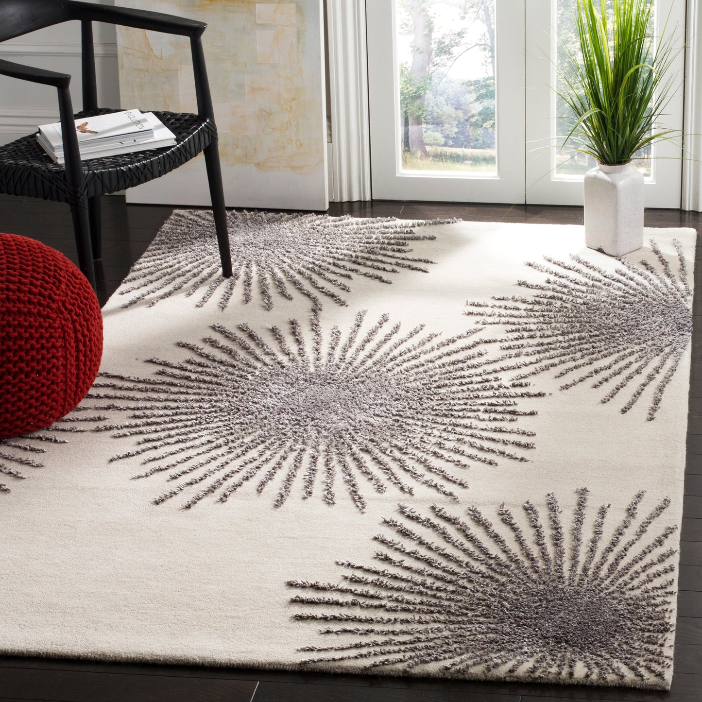Tapis en laine de Nouvelle-Zélande fait main SAFAVIEH Soho Sade