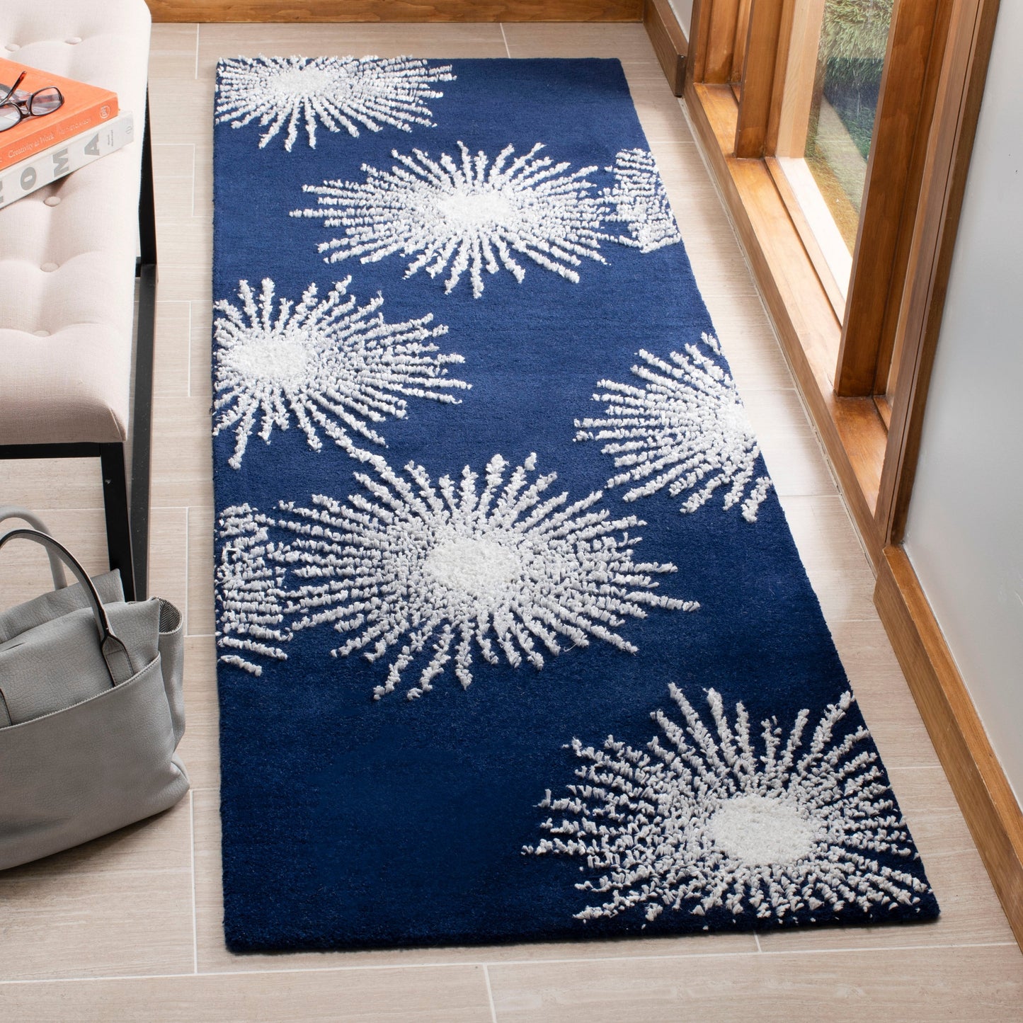 Tapis en laine de Nouvelle-Zélande fait main SAFAVIEH Soho Sade