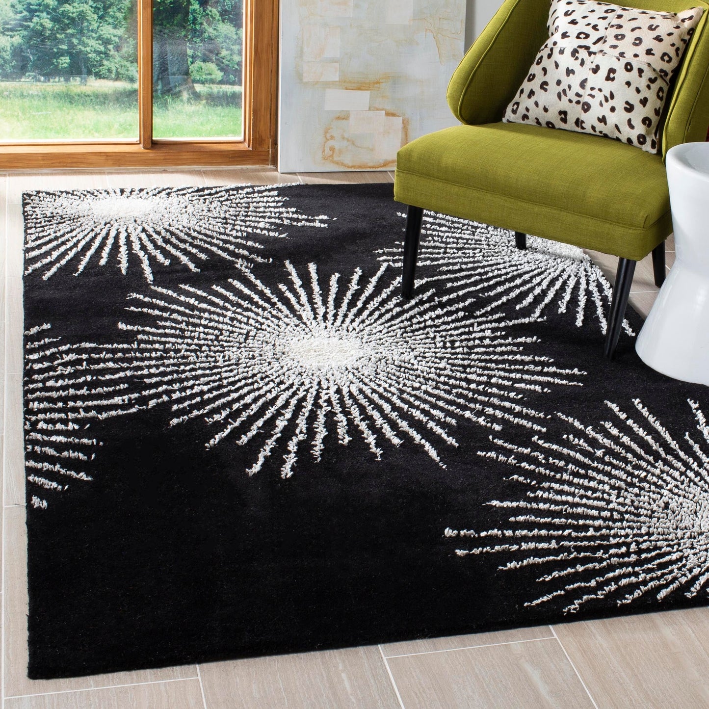Tapis en laine de Nouvelle-Zélande fait main SAFAVIEH Soho Sade