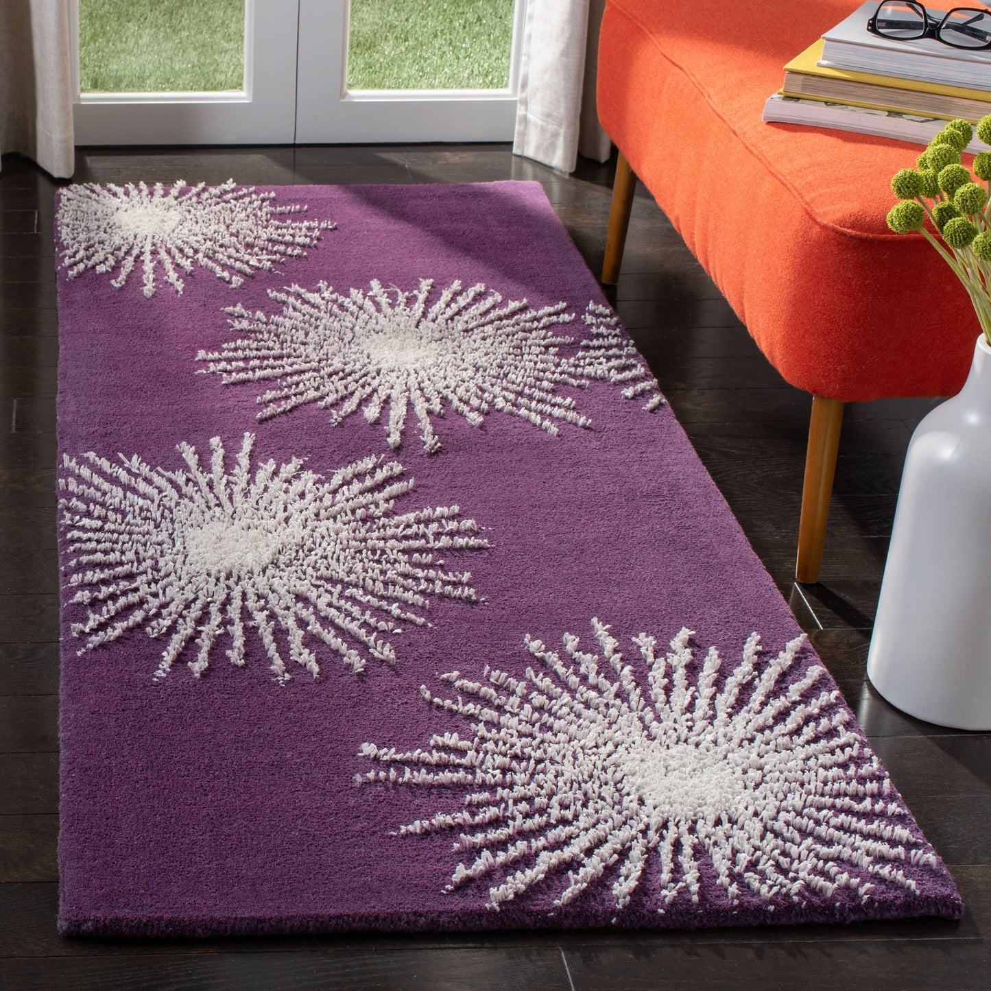 Tapis en laine de Nouvelle-Zélande fait main SAFAVIEH Soho Sade