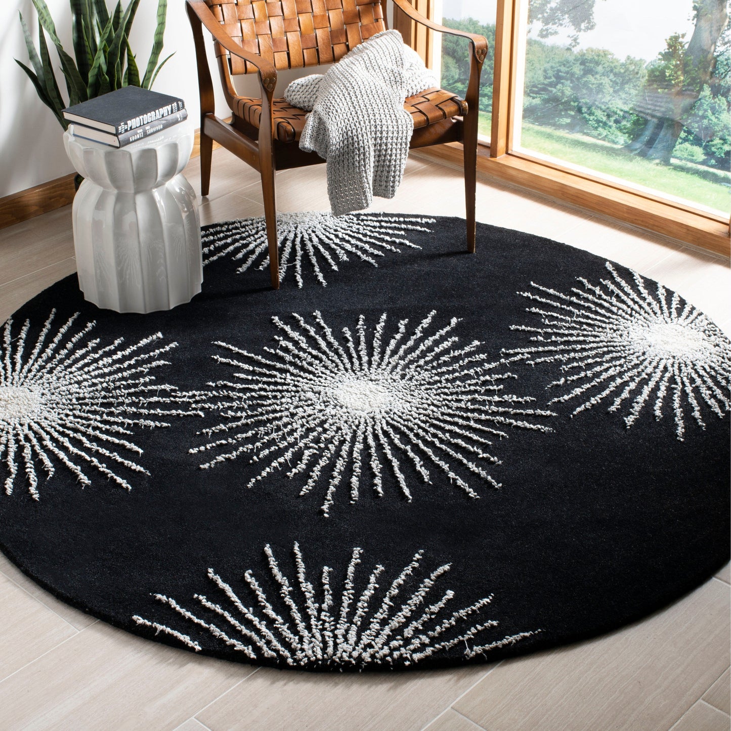 Tapis en laine de Nouvelle-Zélande fait main SAFAVIEH Soho Sade