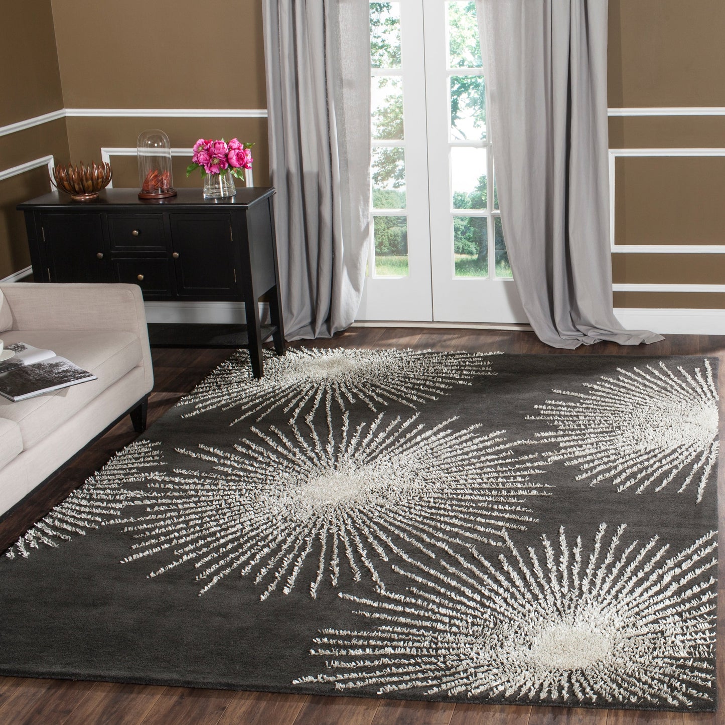 Tapis en laine de Nouvelle-Zélande fait main SAFAVIEH Soho Sade