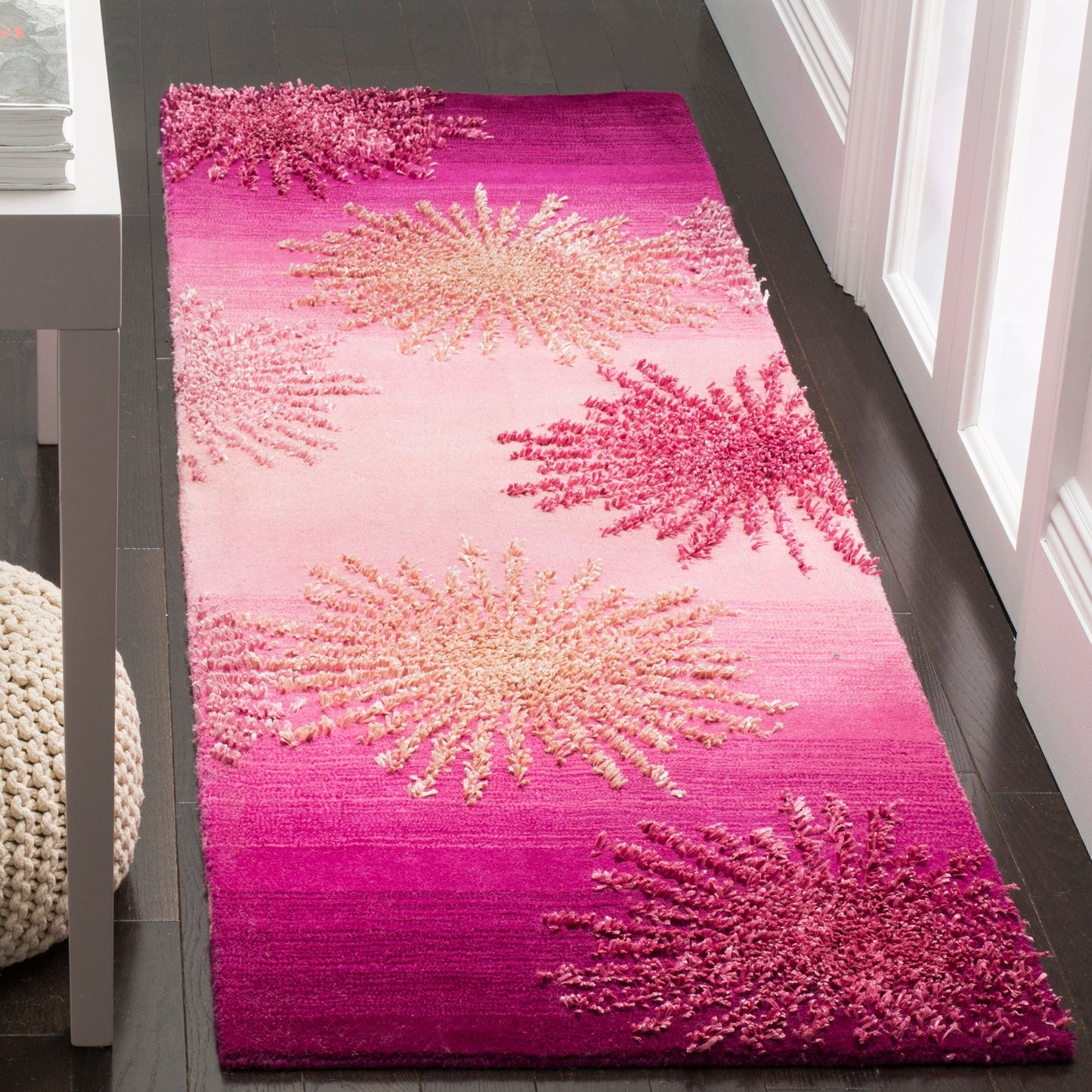 Tapis en laine de Nouvelle-Zélande fait main SAFAVIEH Soho Sade
