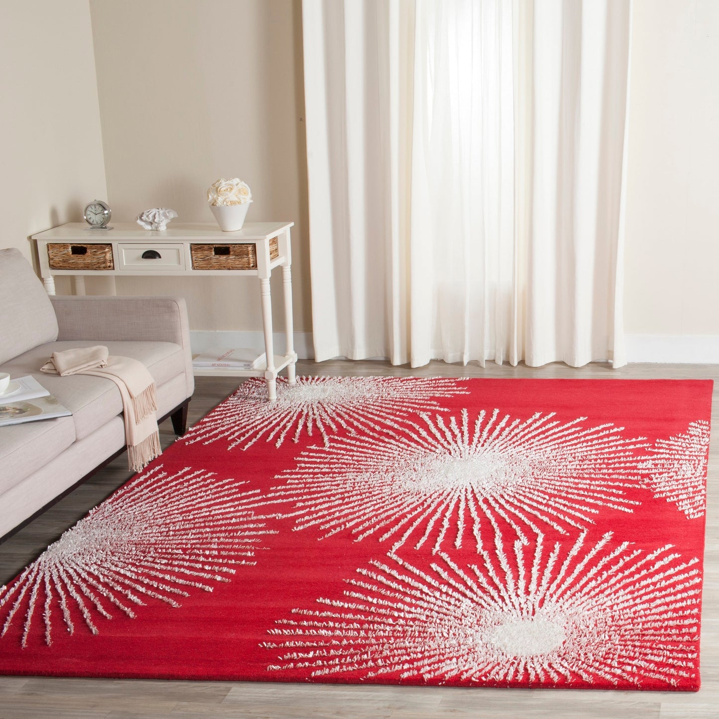 Tapis en laine de Nouvelle-Zélande fait main SAFAVIEH Soho Sade