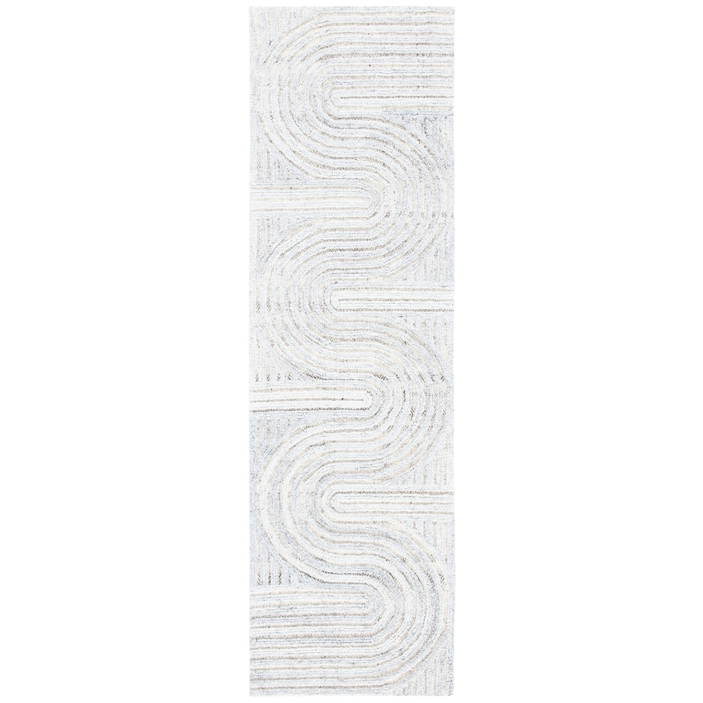 Tapis abstrait en laine fait main SAFAVIEH Southampton Asha