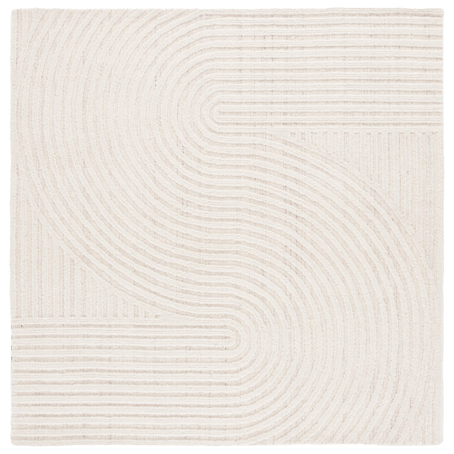 Tapis abstrait en laine fait main SAFAVIEH Southampton Asha