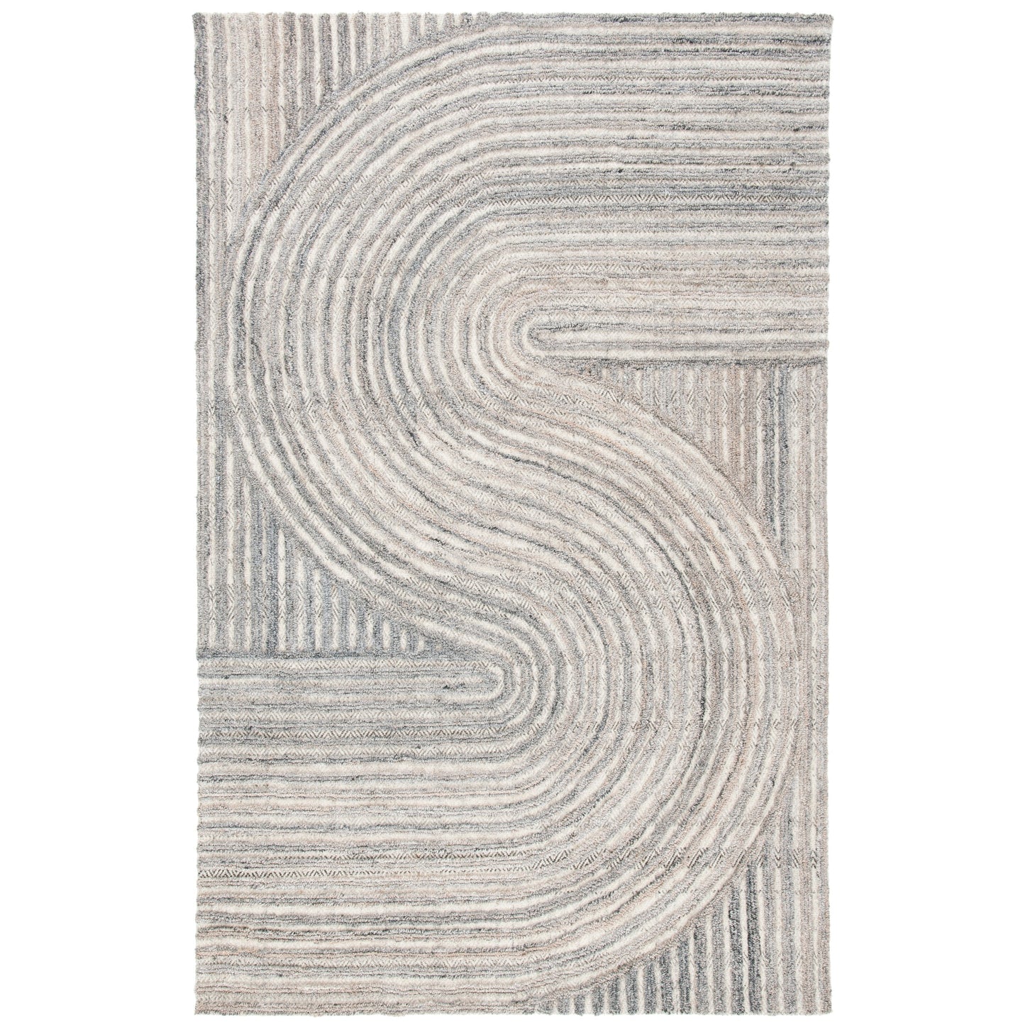 Tapis abstrait en laine fait main SAFAVIEH Southampton Asha
