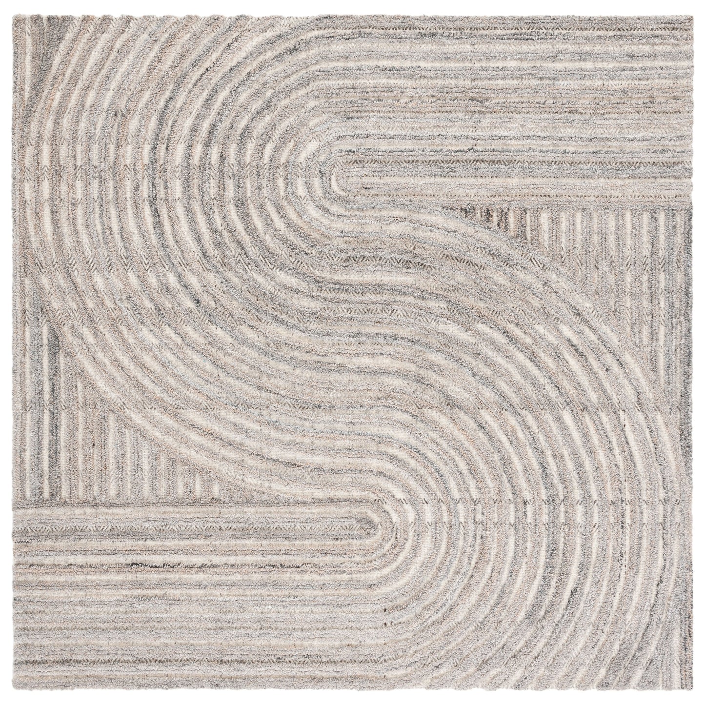 Tapis abstrait en laine fait main SAFAVIEH Southampton Asha