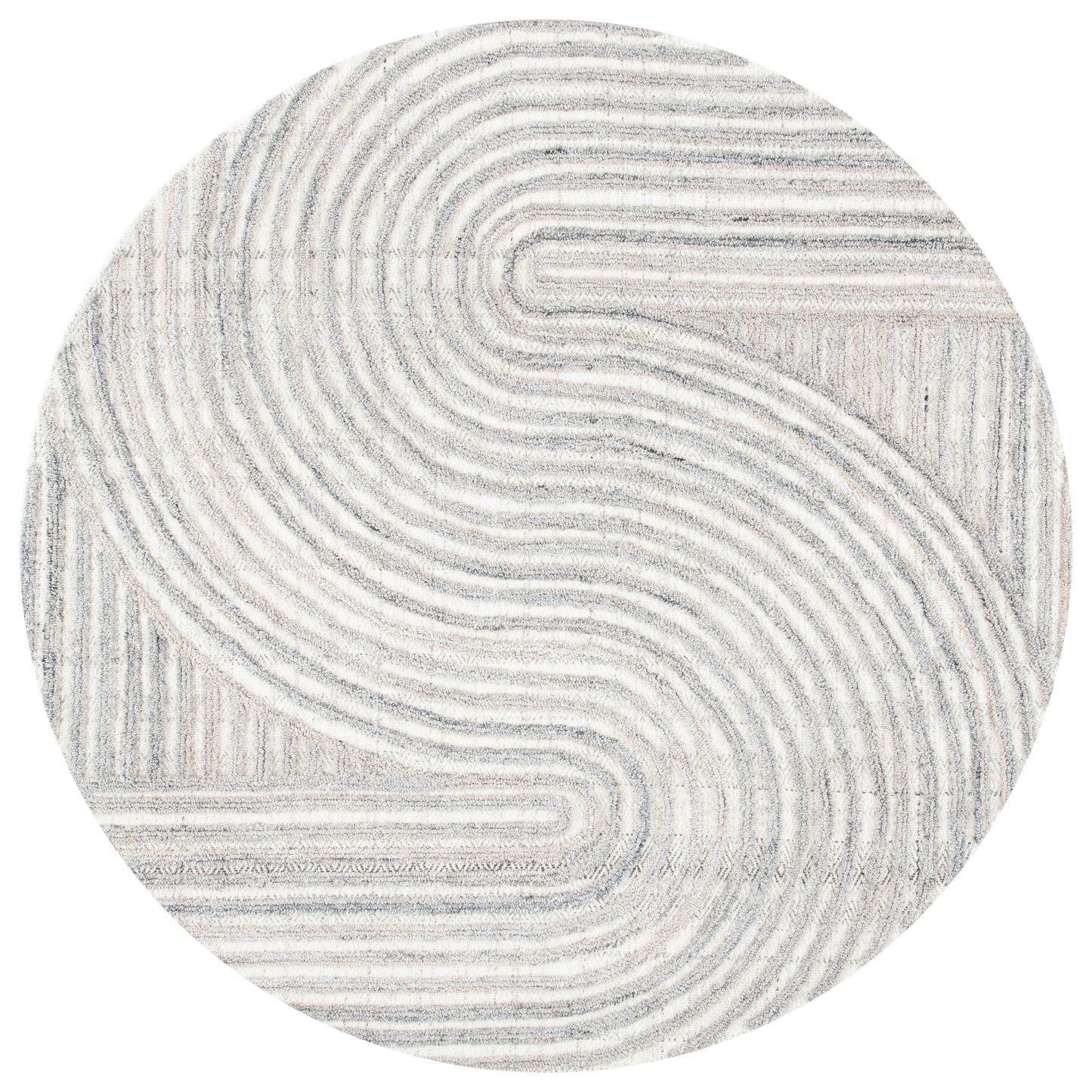Tapis abstrait en laine fait main SAFAVIEH Southampton Asha