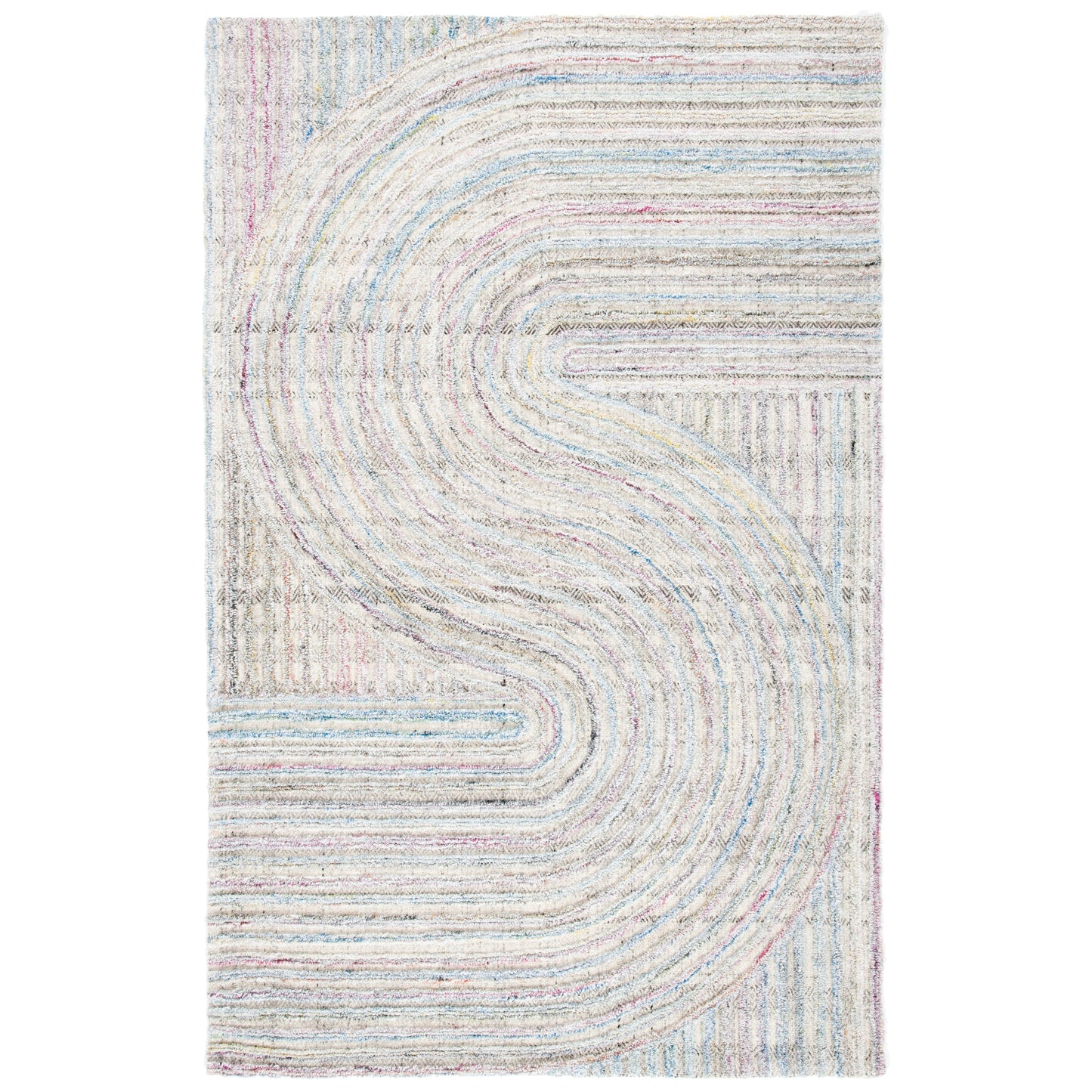 Tapis abstrait en laine fait main SAFAVIEH Southampton Asha
