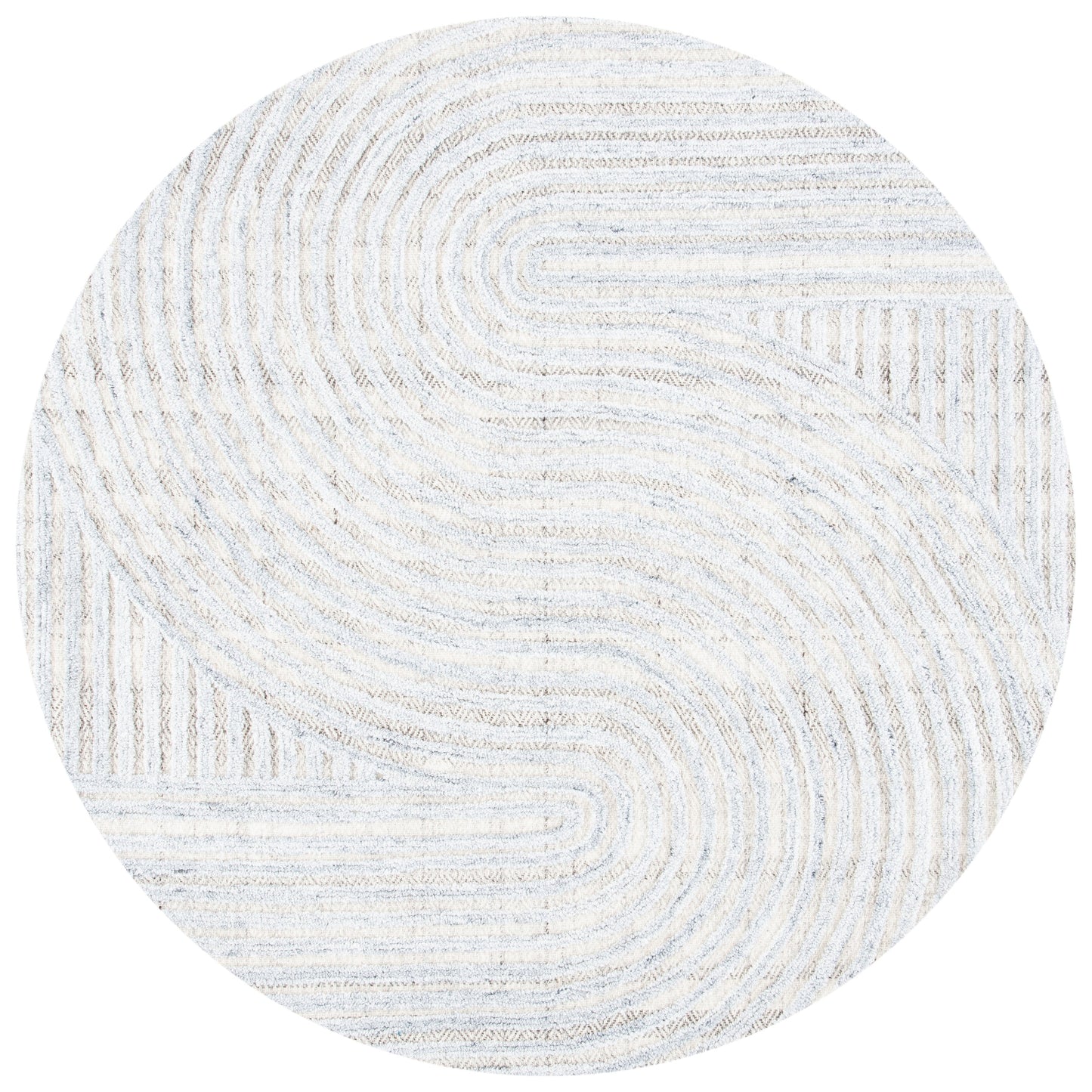 Tapis abstrait en laine fait main SAFAVIEH Southampton Asha
