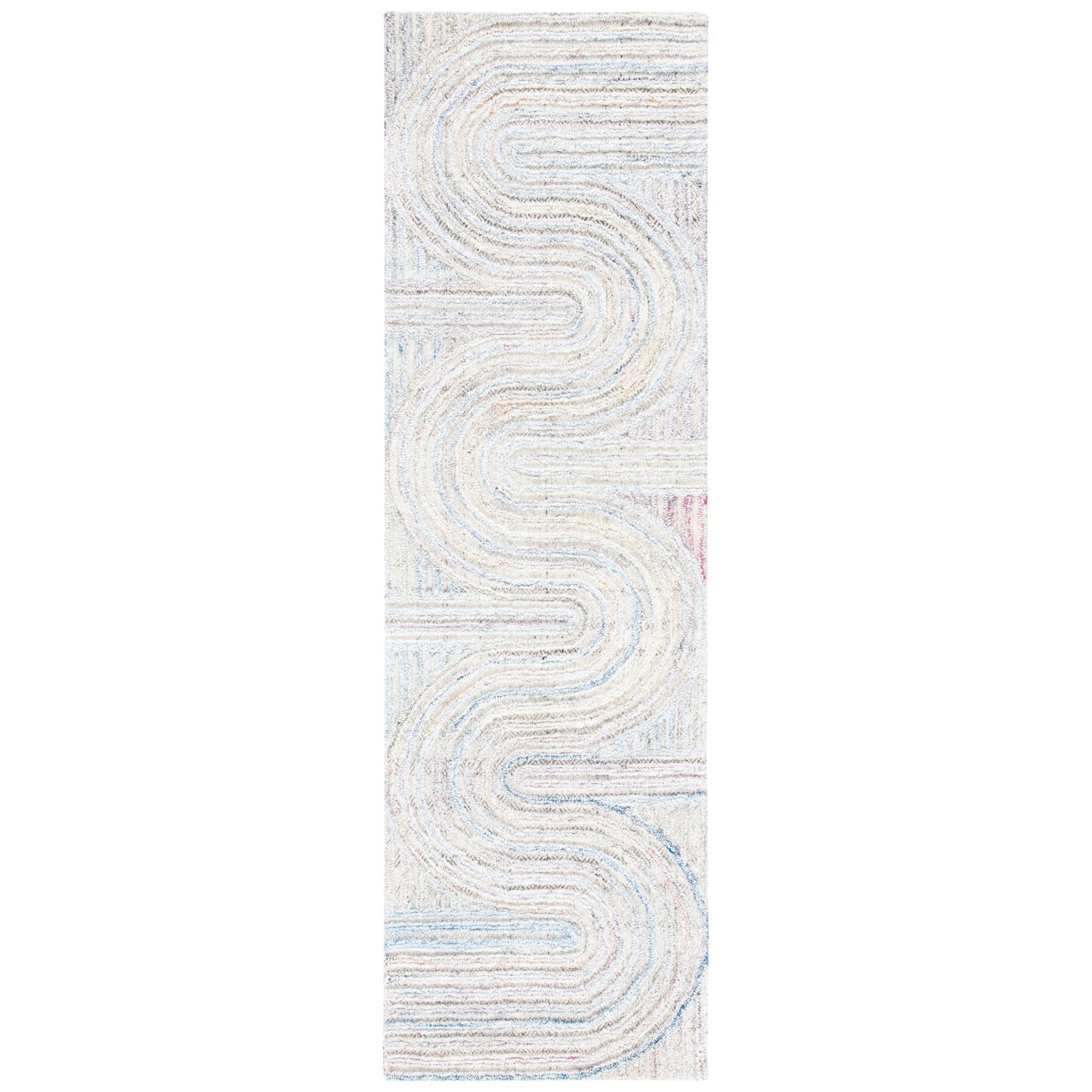 Tapis abstrait en laine fait main SAFAVIEH Southampton Asha